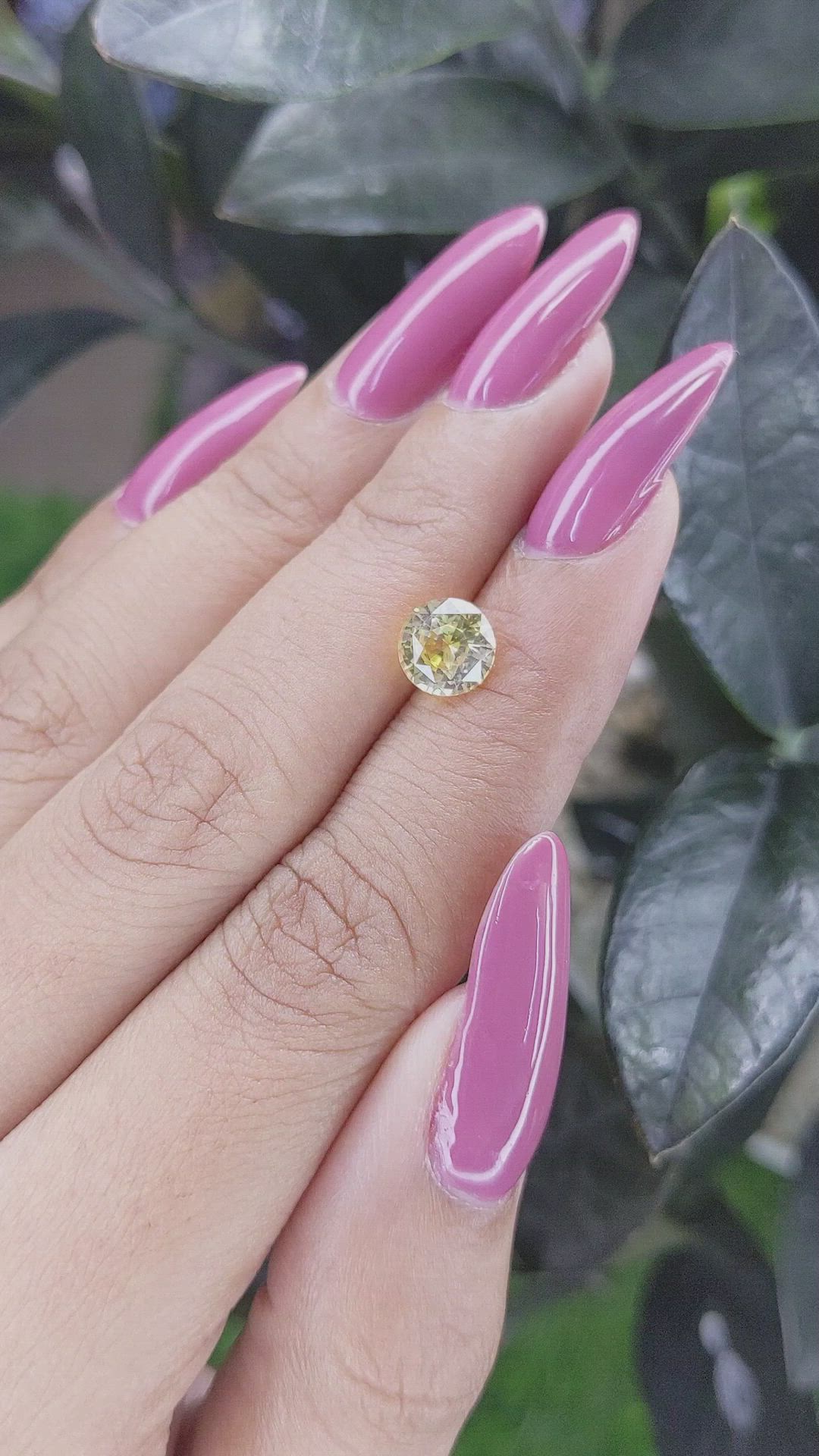 2.05 Ct. Yellow Sapphire from Ceylon (Sri Lanka) Size Video