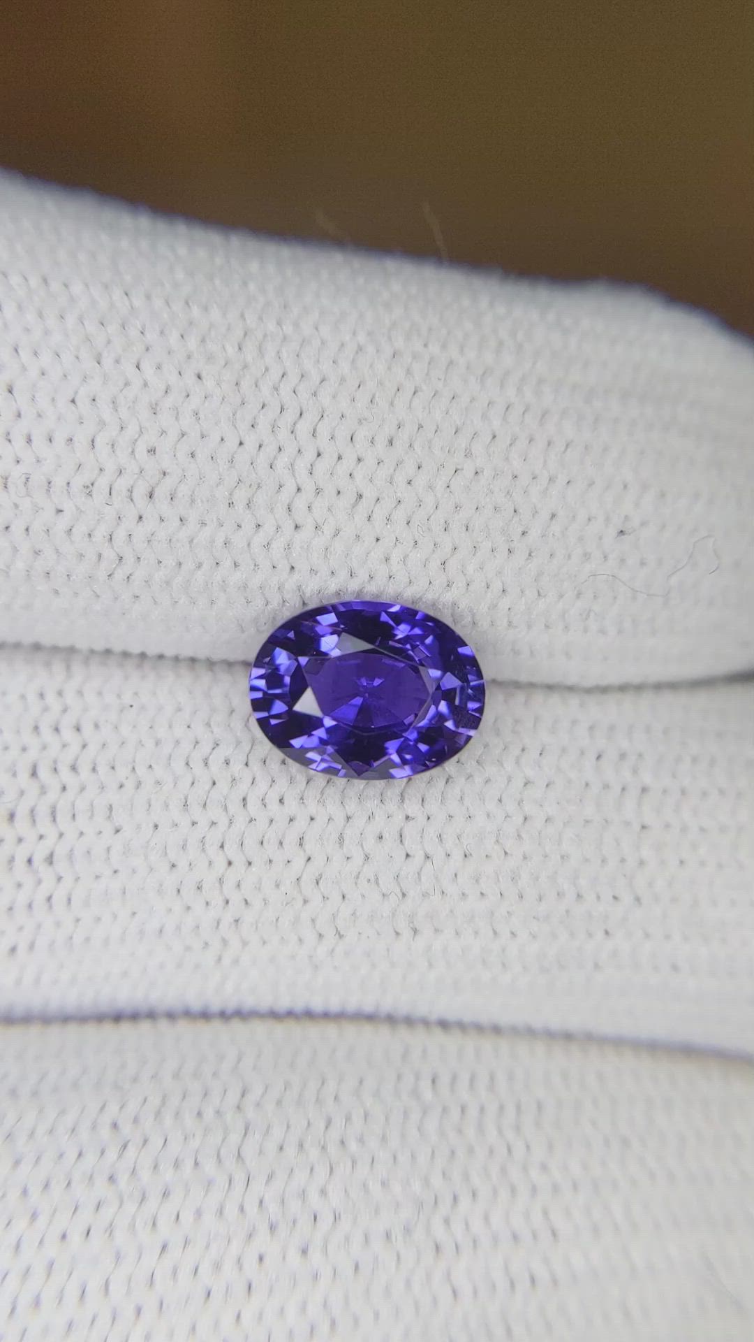 1.98 Ct. Color Change Sapphire from Ceylon (Sri Lanka) Size Video
