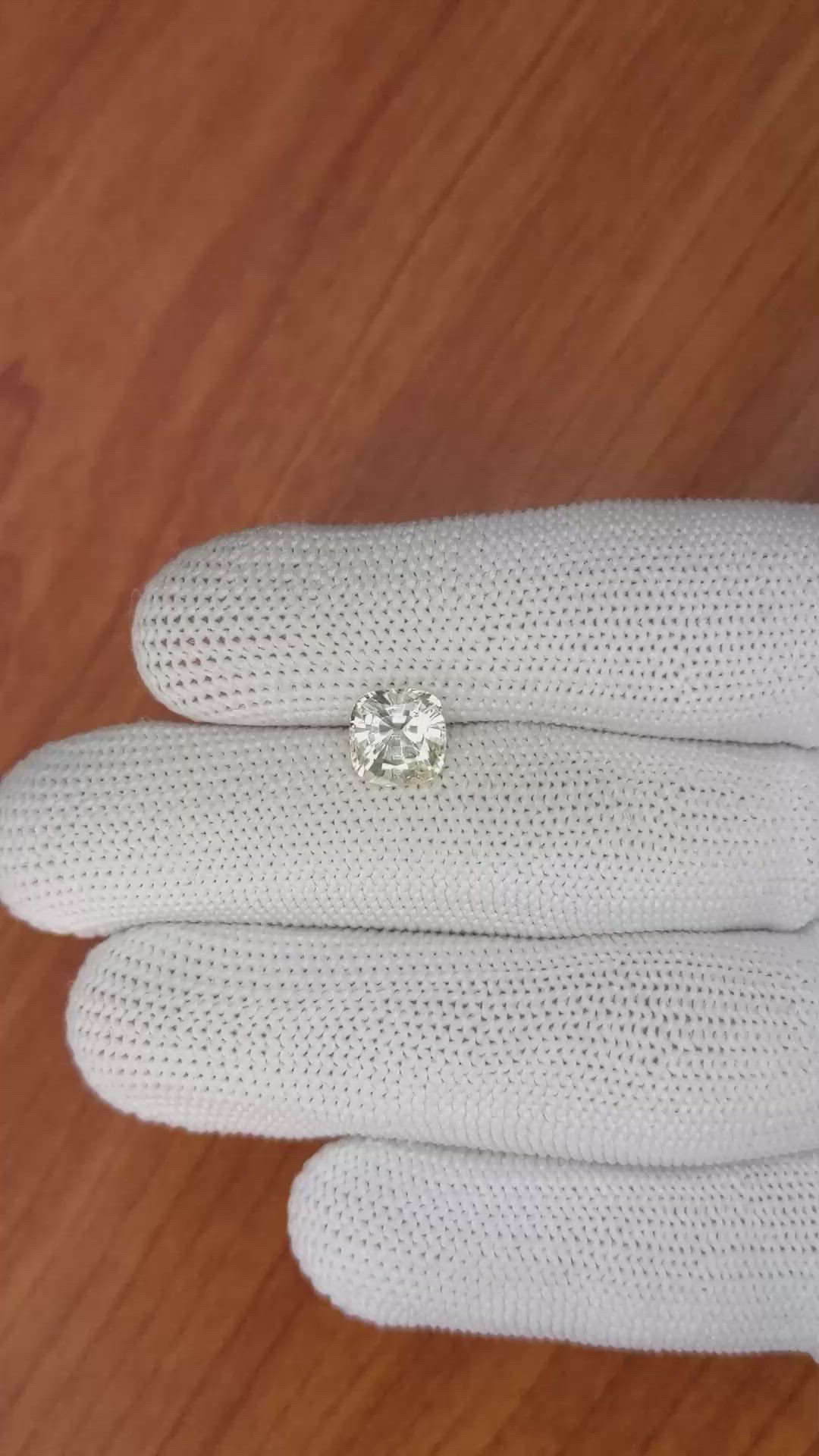 2.46 Ct. Yellow Sapphire from Ceylon (Sri Lanka) Size Video