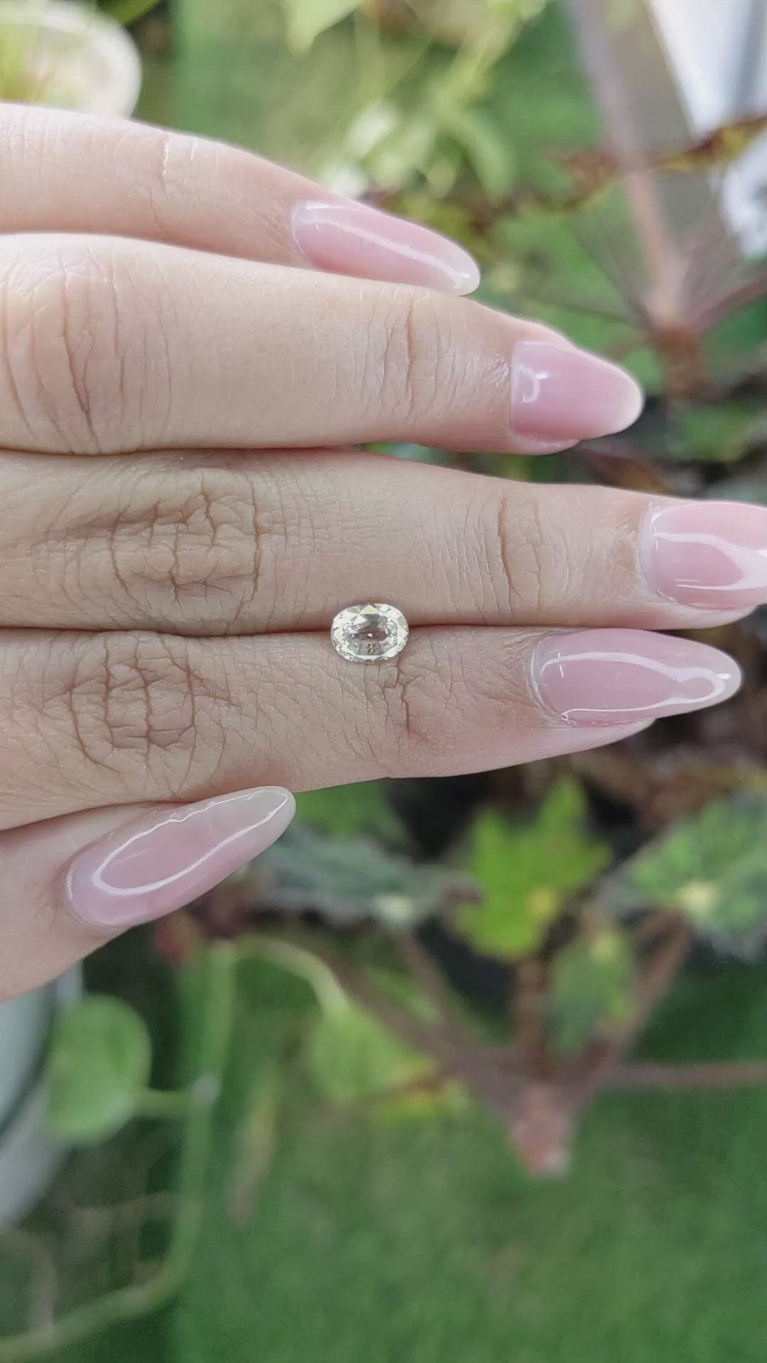 0.92 Ct. Yellow Sapphire from Ceylon (Sri Lanka) Size Video