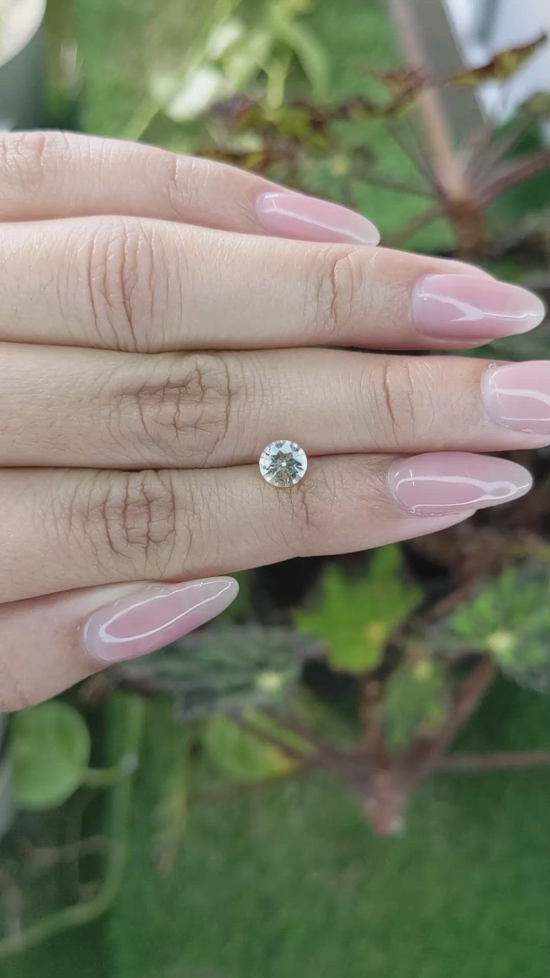 0.96 Ct. Yellow Sapphire from Ceylon (Sri Lanka) Size Video