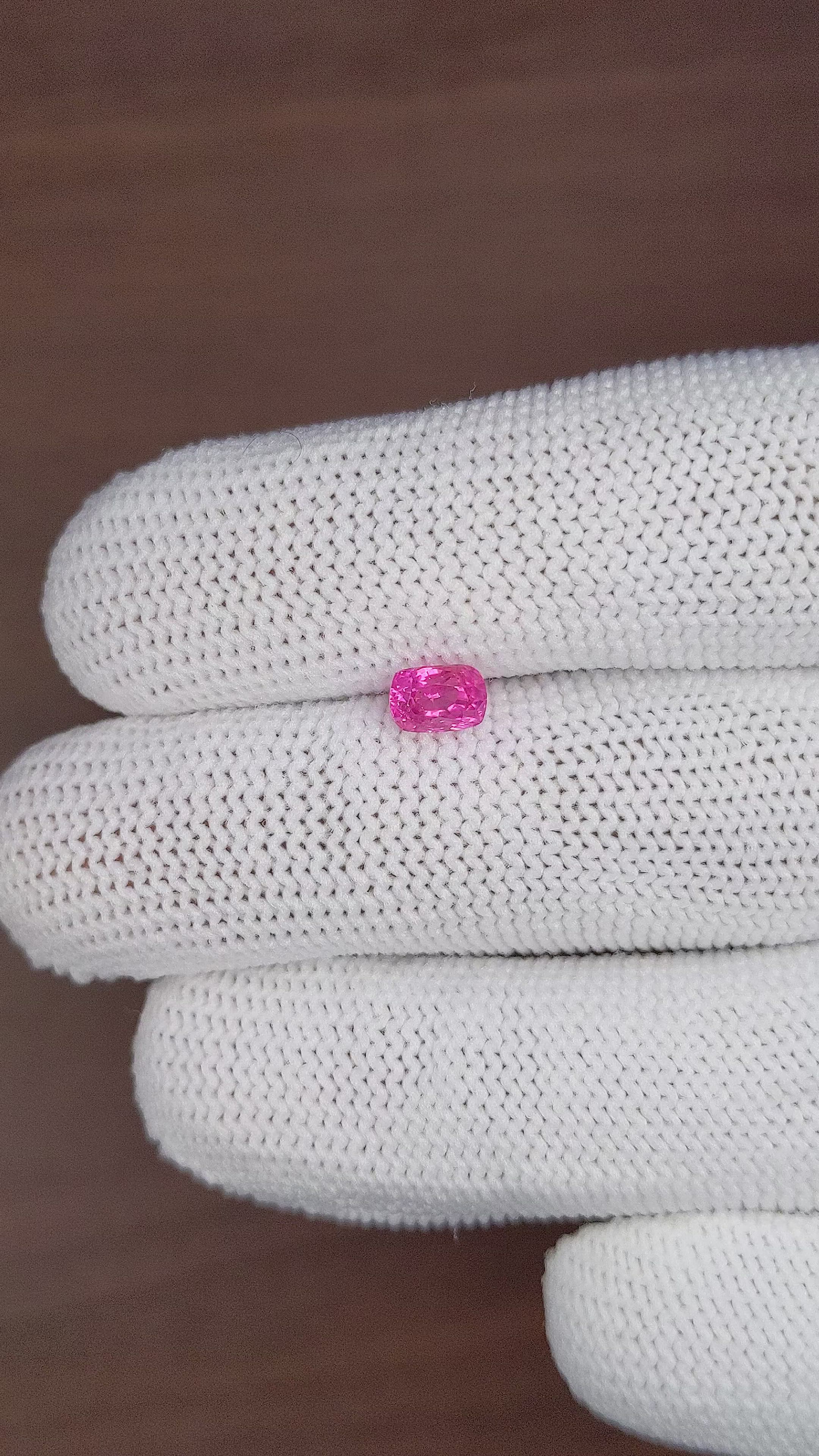 1.02 Ct. Pink Sapphire from Tanzania Size Video