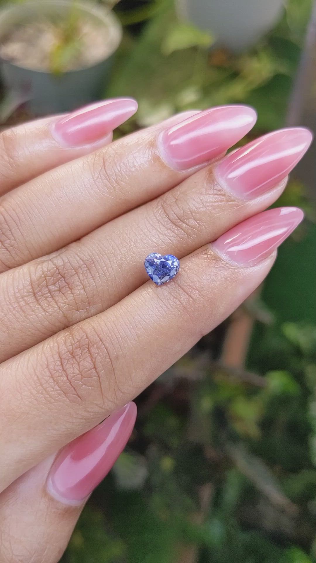 1.34 Ct. Blue Sapphire from Ceylon (Sri Lanka) Size Video