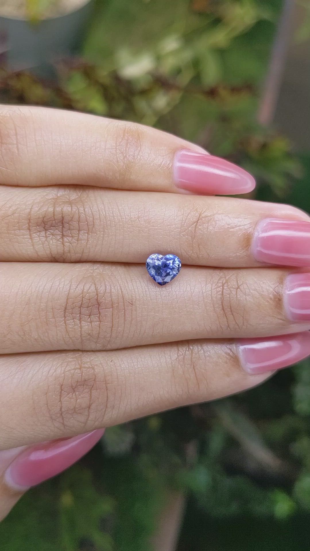 1.34 Ct. Blue Sapphire from Ceylon (Sri Lanka) Size Video