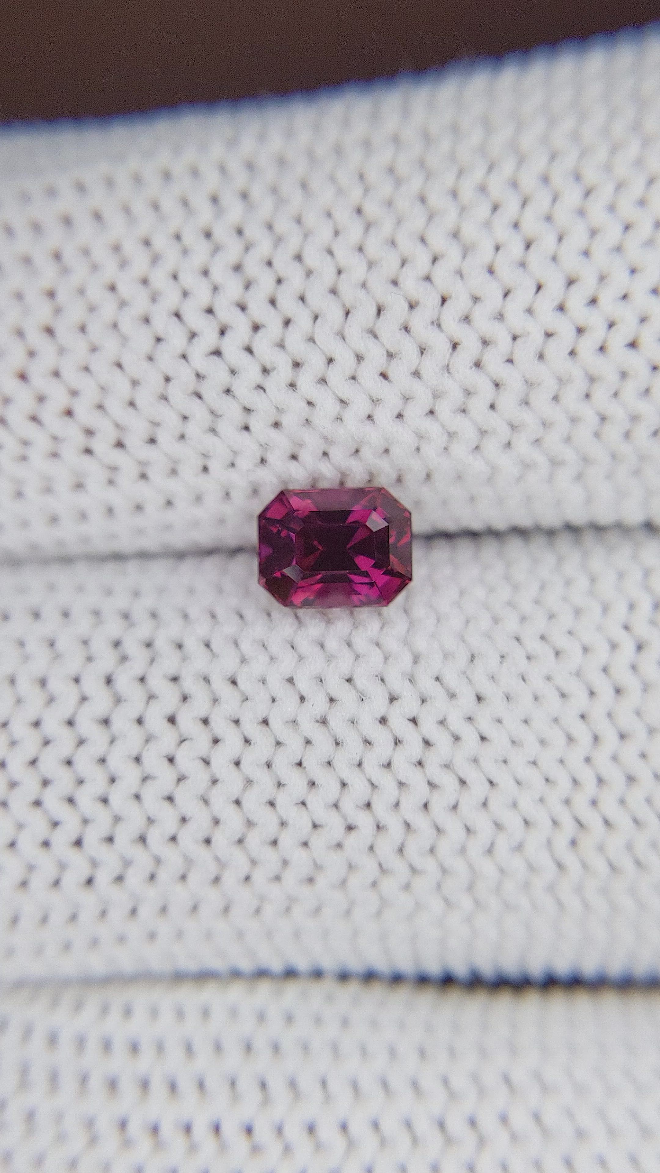 1.04 Ct. Purplish Pink Sapphire from Madagascar Size Video