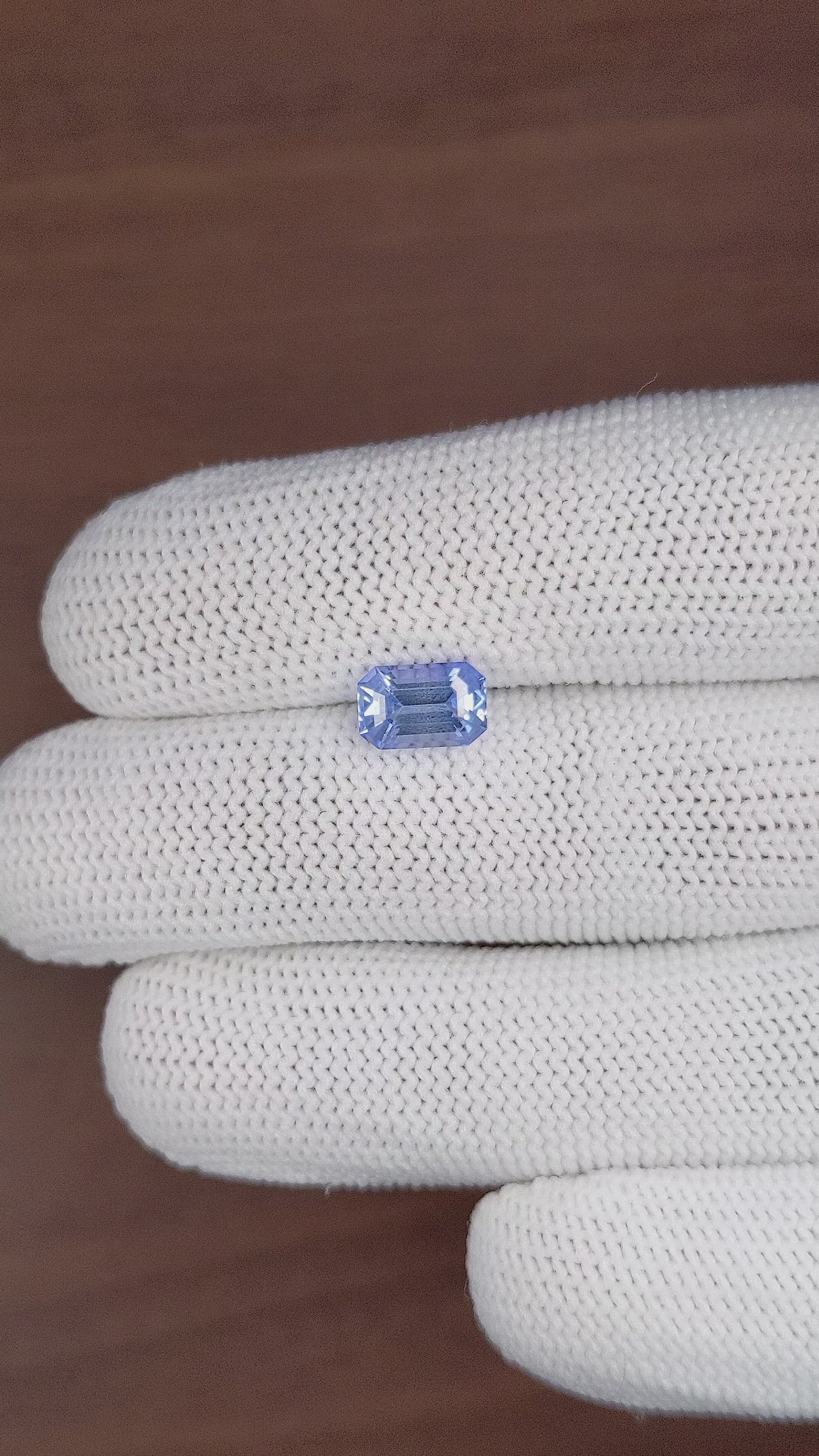2.02 Ct. Blue Sapphire from Ceylon (Sri Lanka) Size Video
