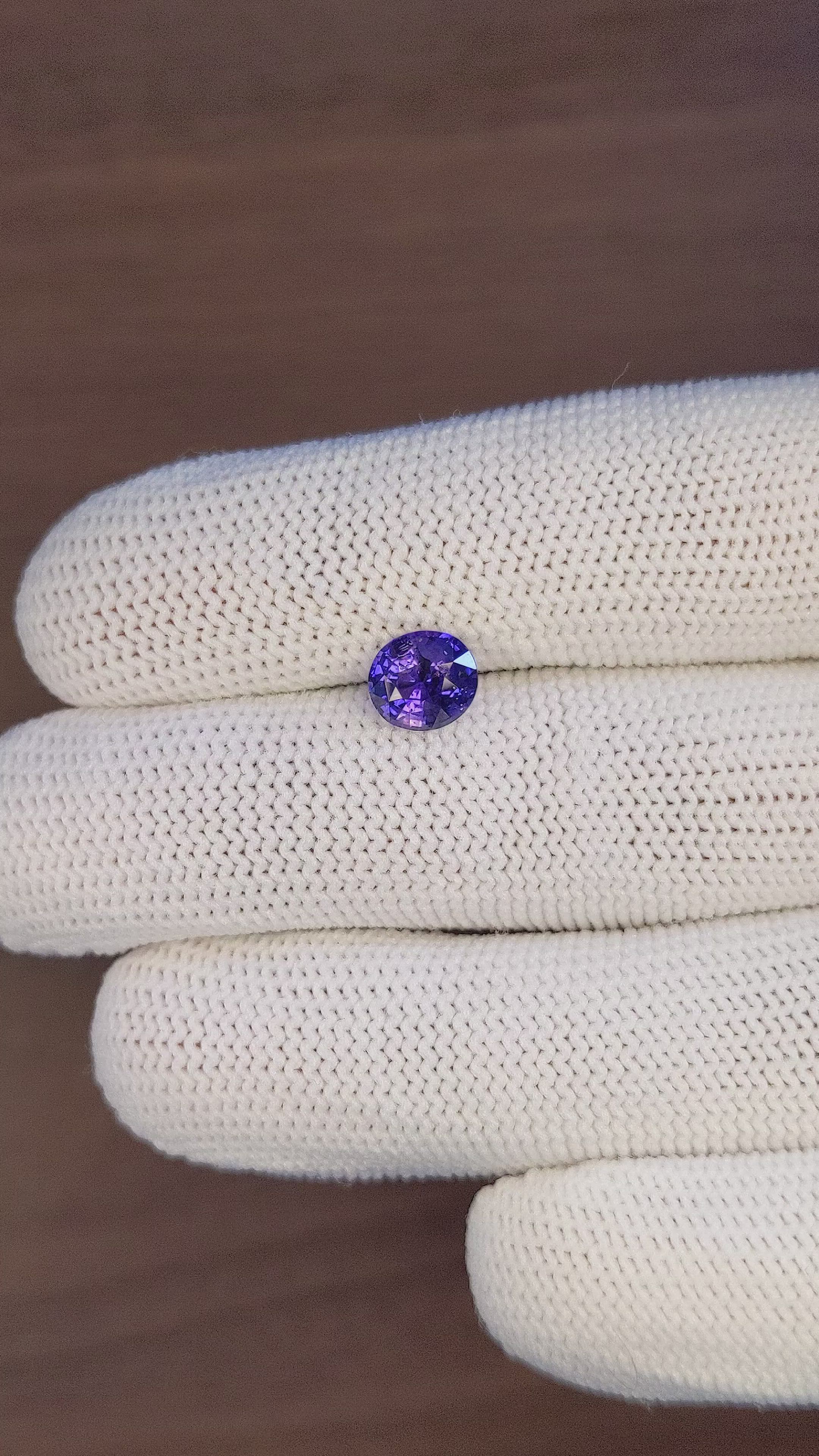 1.76 Ct. Color Change Sapphire from Ceylon (Sri Lanka) Size Video