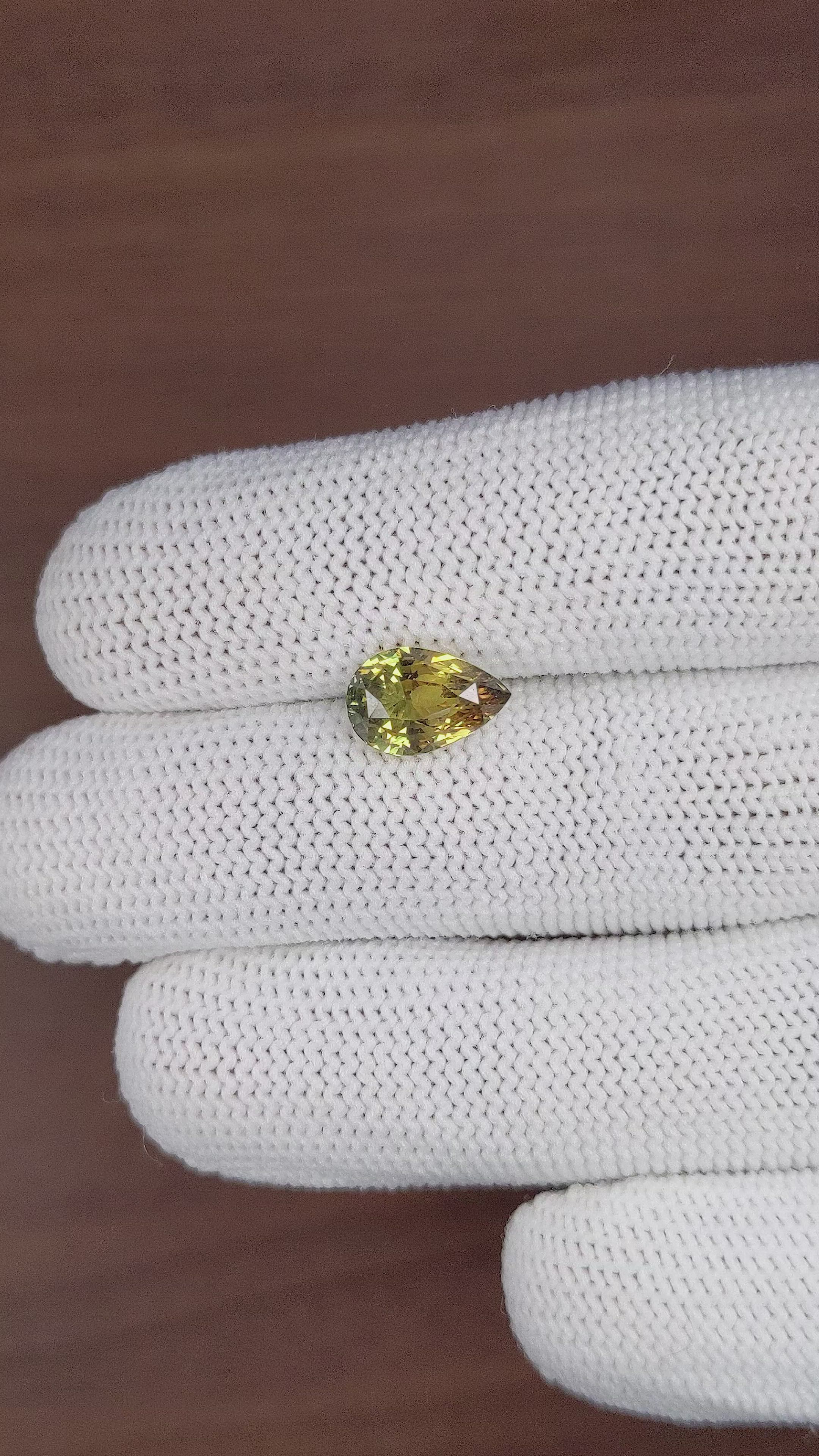 3.01 Ct. Bi Color / Parti Sapphire from Madagascar Size Video