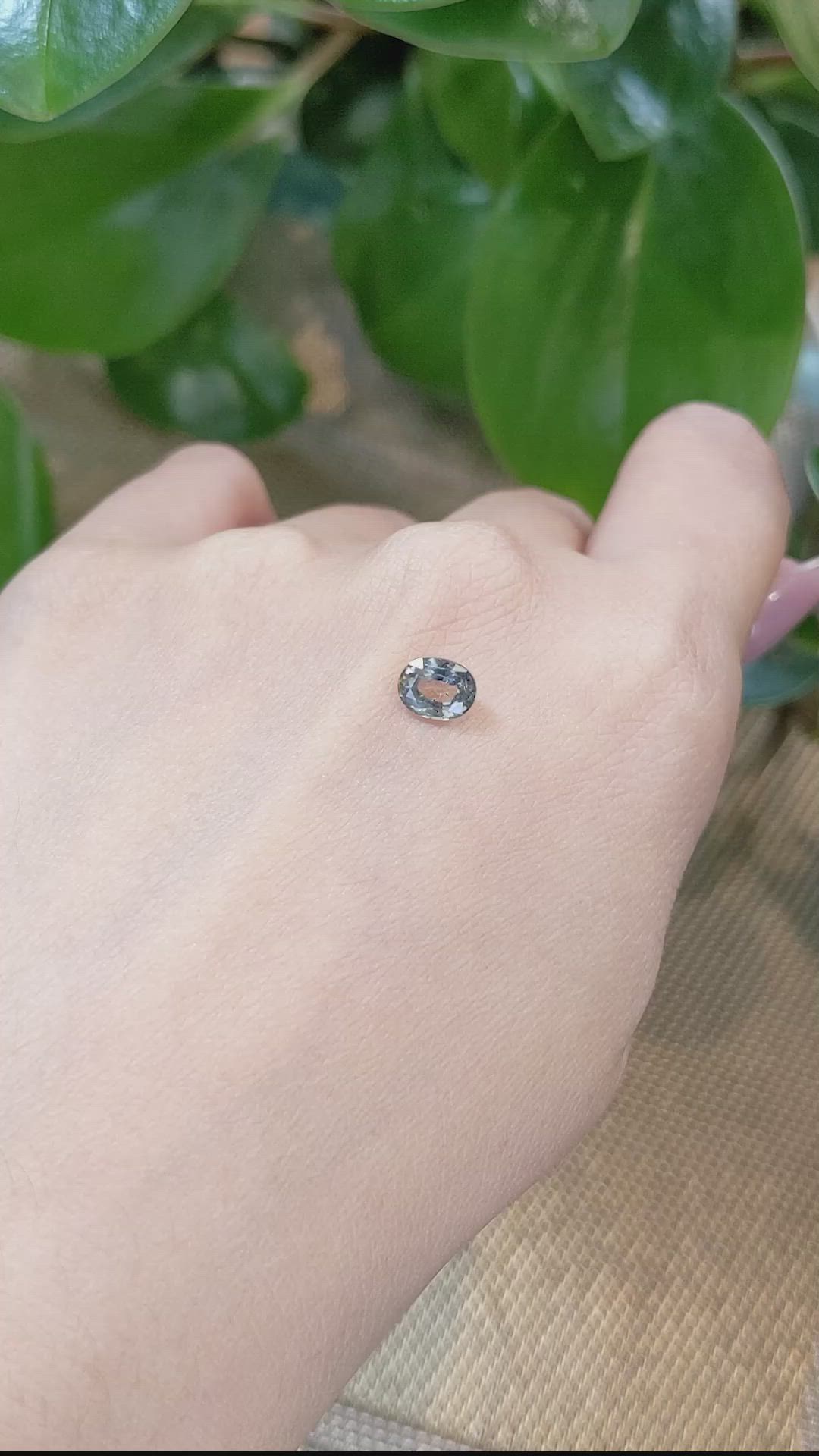 1.32 Ct. Bi Color Sapphire from Montana Size Video