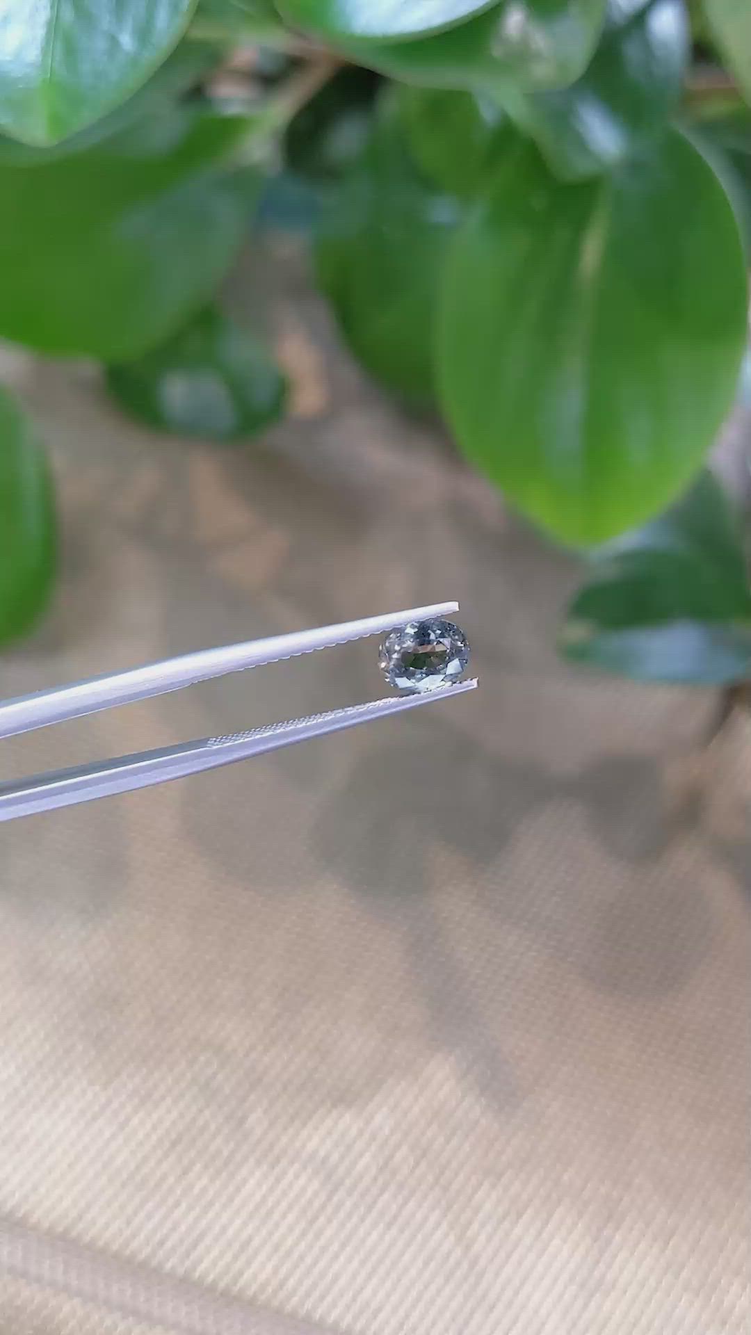 1.32 Ct. Bi Color Sapphire from Montana Size Video