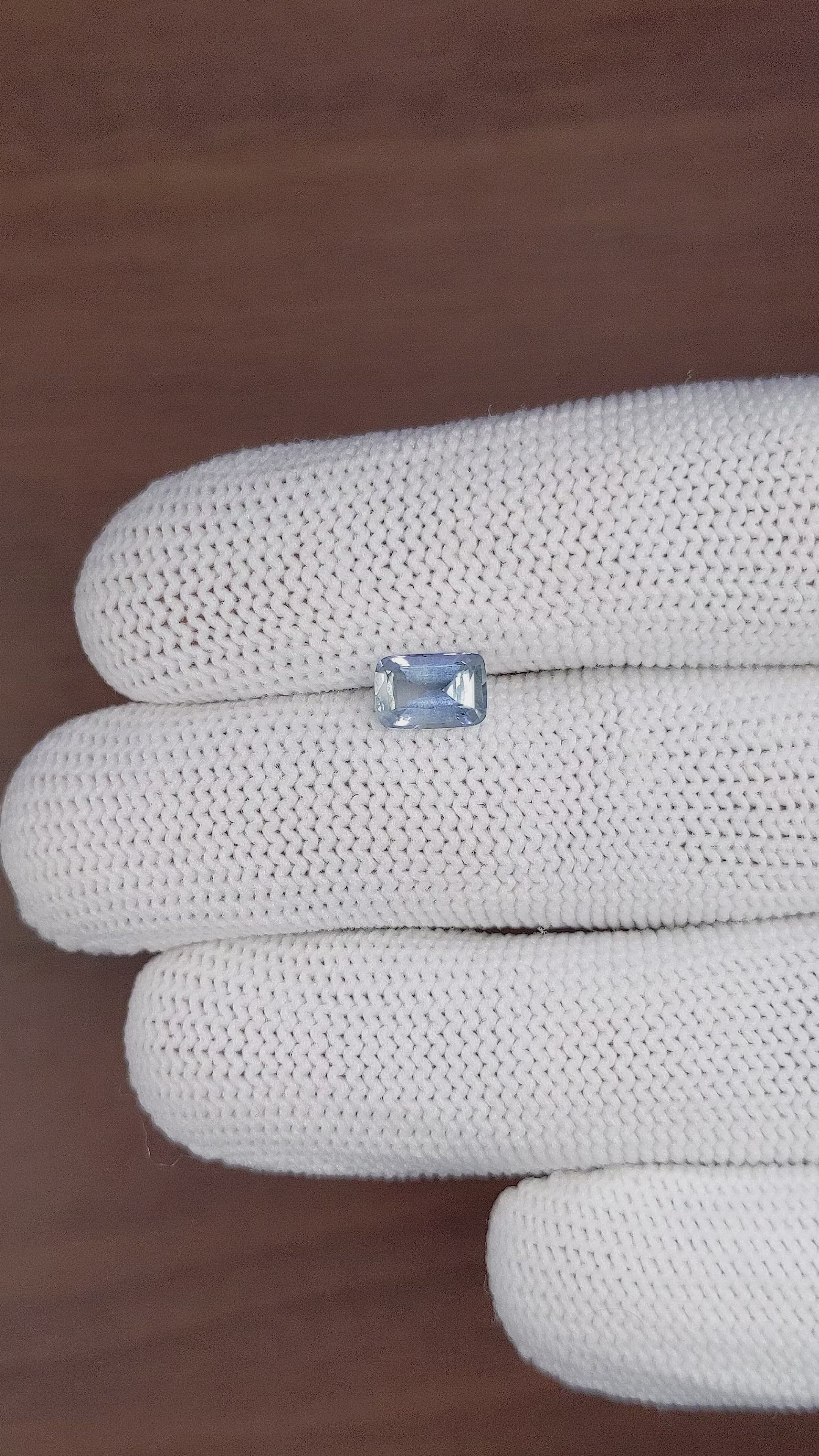1.42 Ct. Blue Sapphire from Africa Size Video