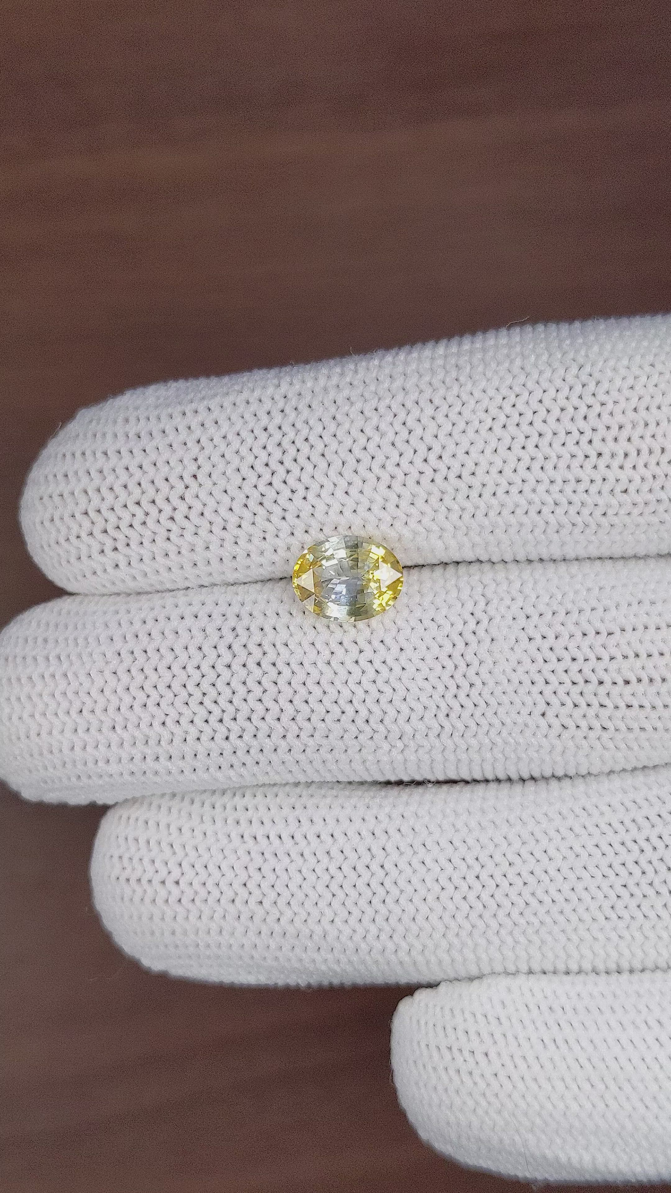 2.03 Ct. Bi Color / Parti Sapphire from Africa Size Video
