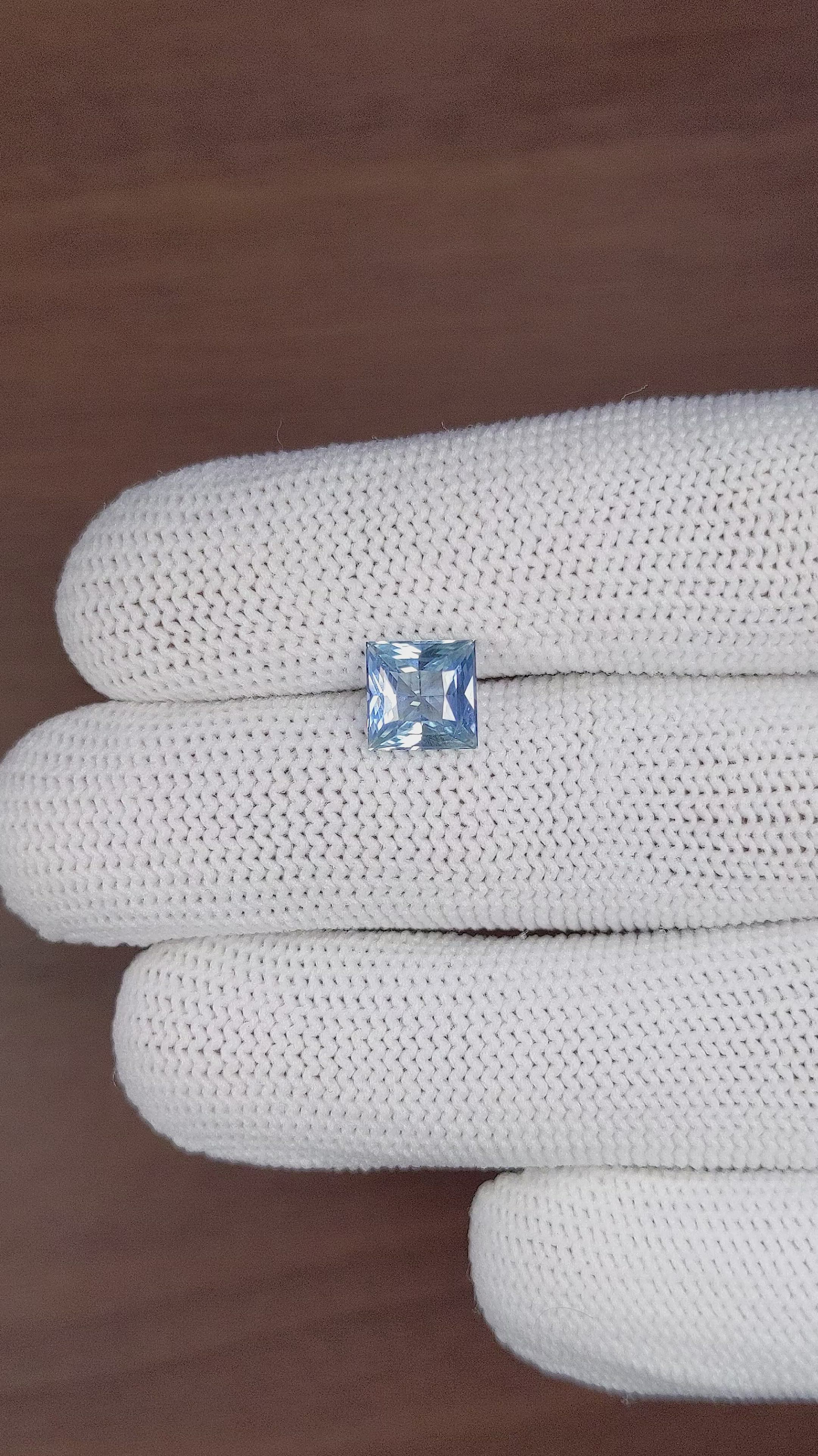 2.28 Ct. Blue Sapphire from Africa Size Video