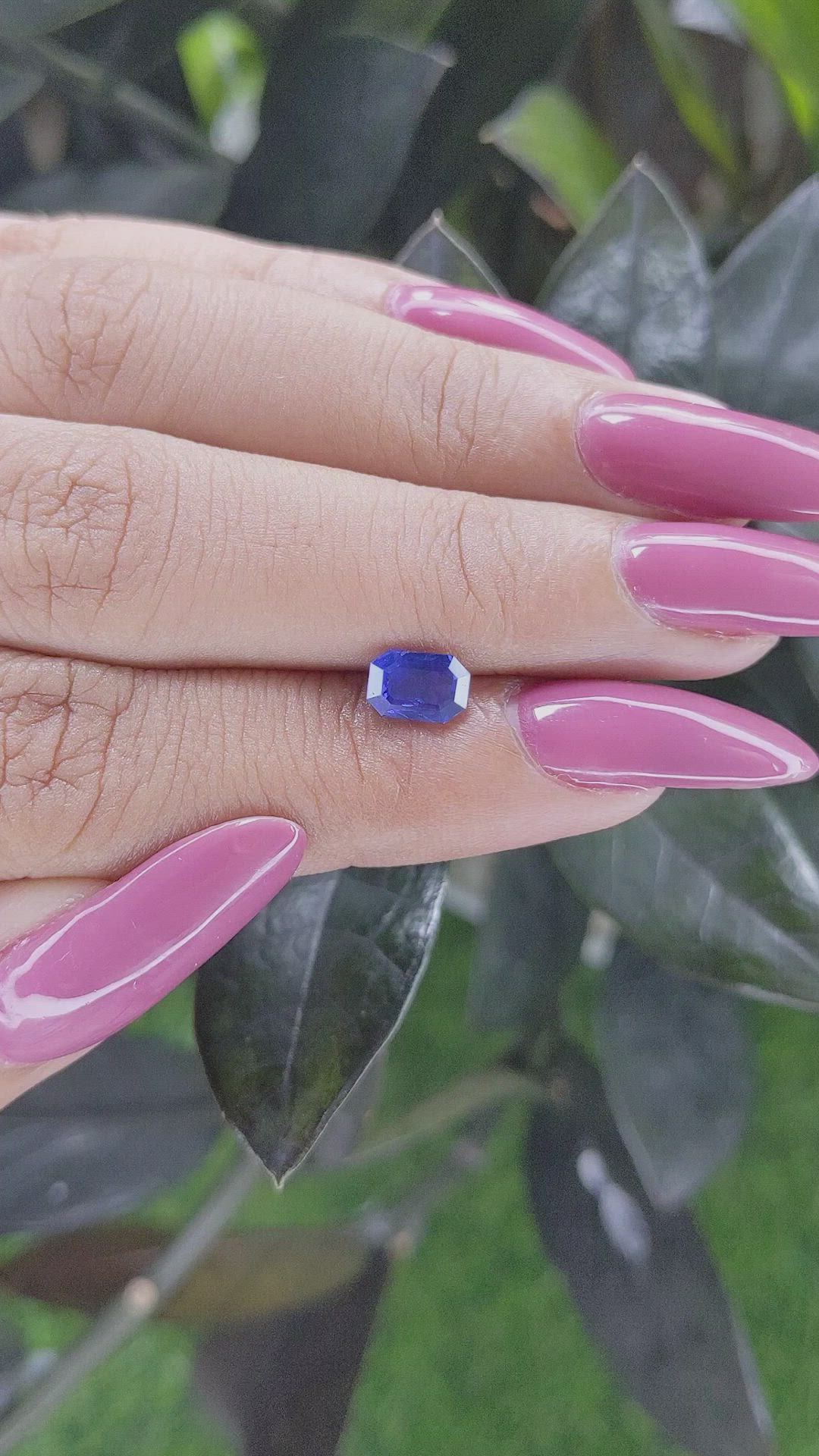 1.07 Ct. Color Change Sapphire from Tanzania Size Video