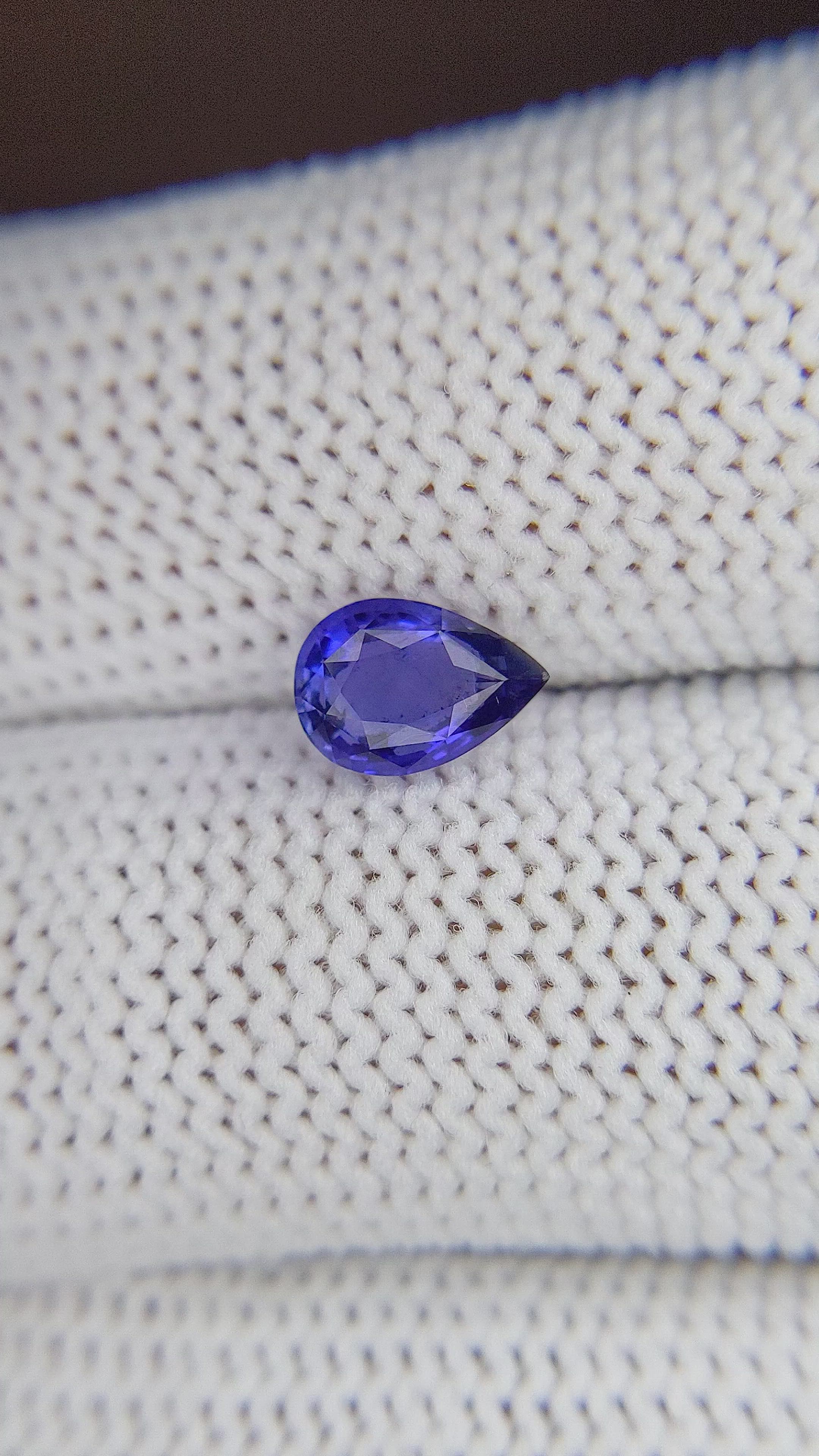 1.08 Ct. Color Change Sapphire from Tanzania Size Video