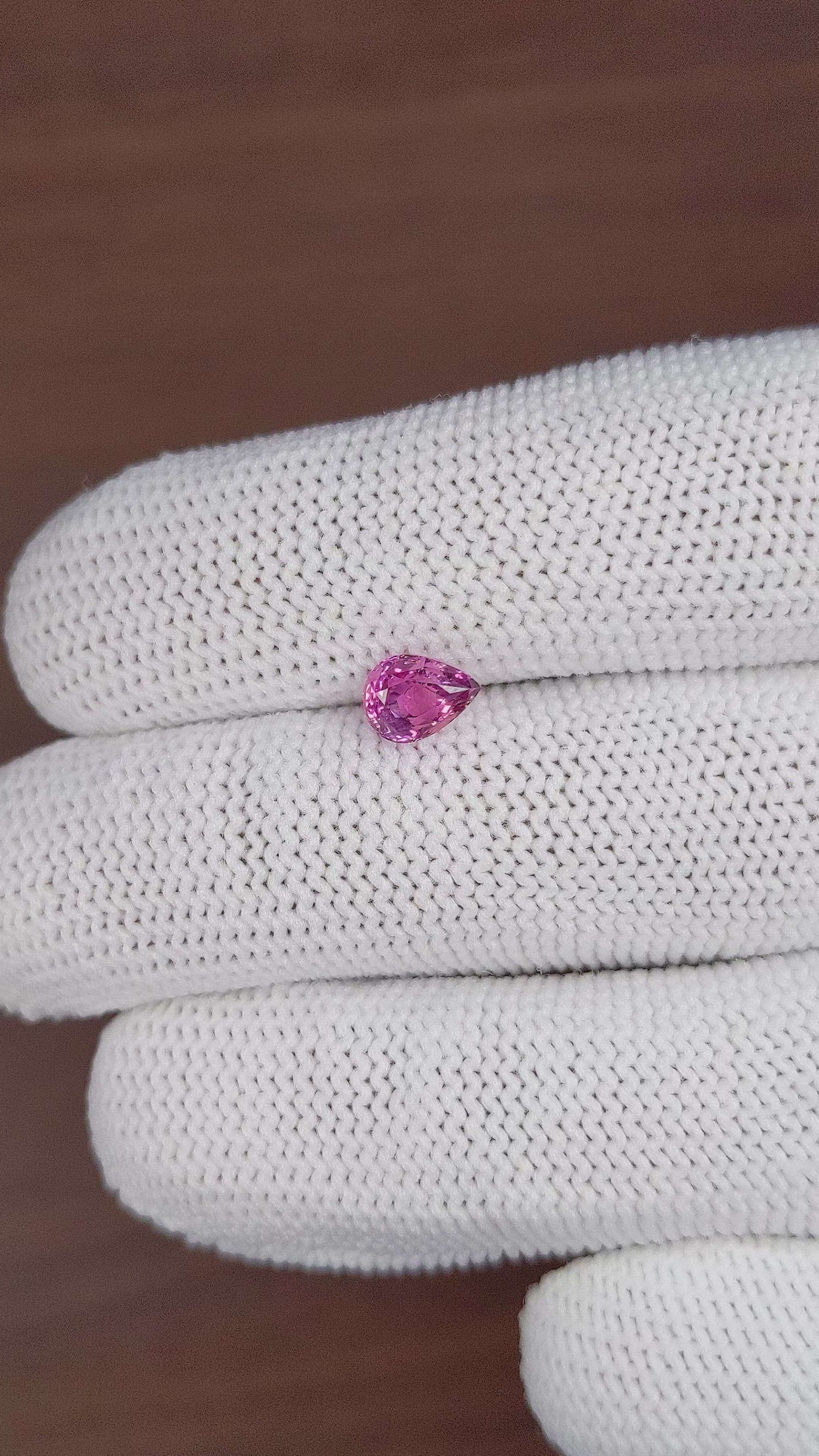 1.05 Ct. Purplish Pink Sapphire from Tanzania Size Video