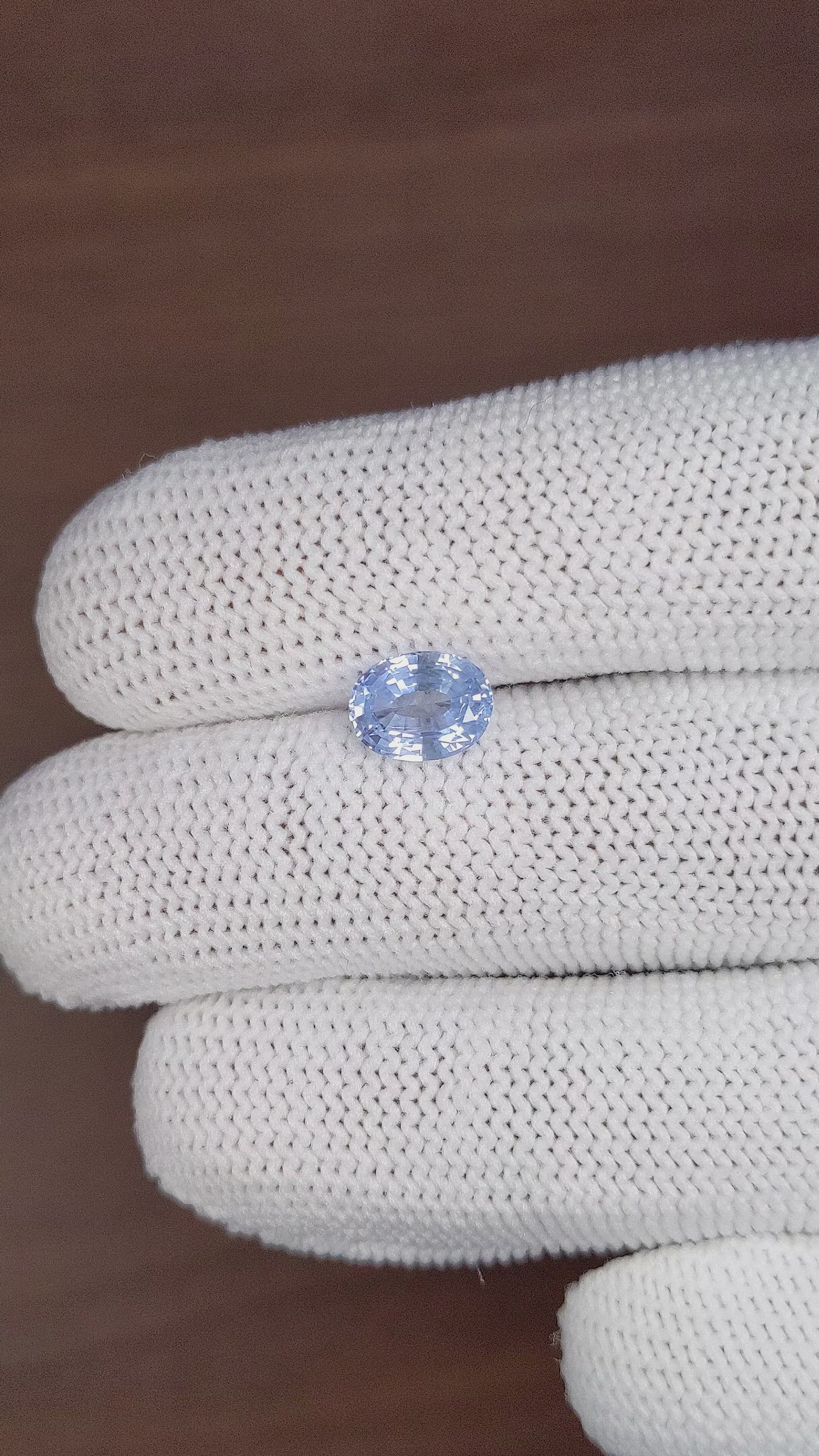 1.87 Ct. Blue Sapphire from Tanzania Size Video