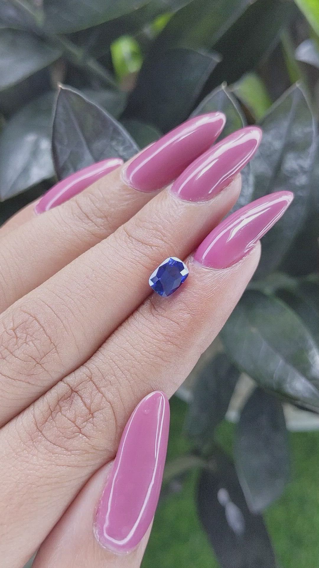 1.44 Ct. Color Change Sapphire from Tanzania Size Video