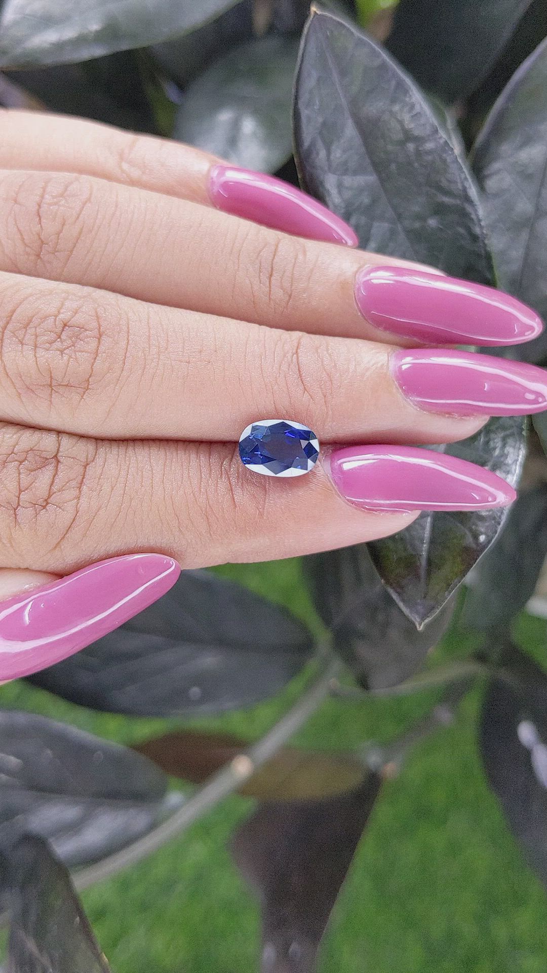 2.21 Ct. Color Change Sapphire from Tanzania Size Video