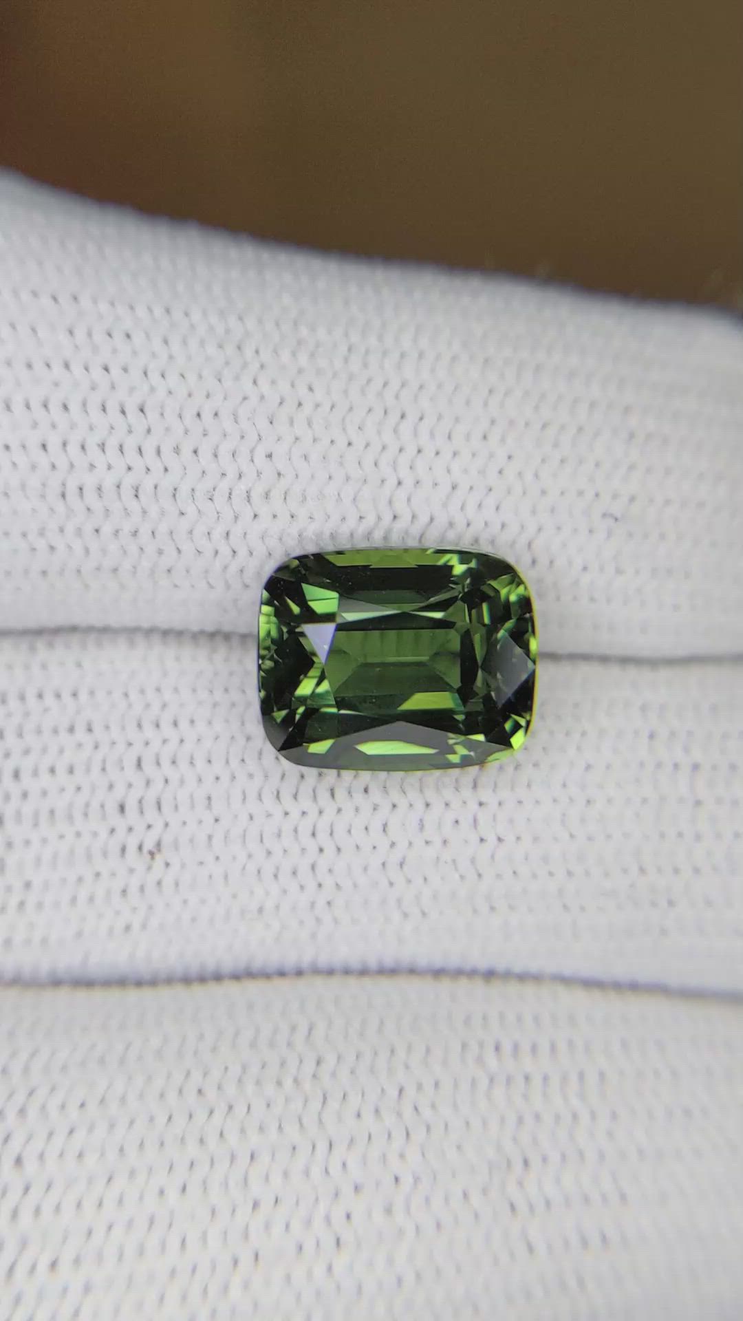 6.08 Ct. Green Sapphire from Madagascar Size Video