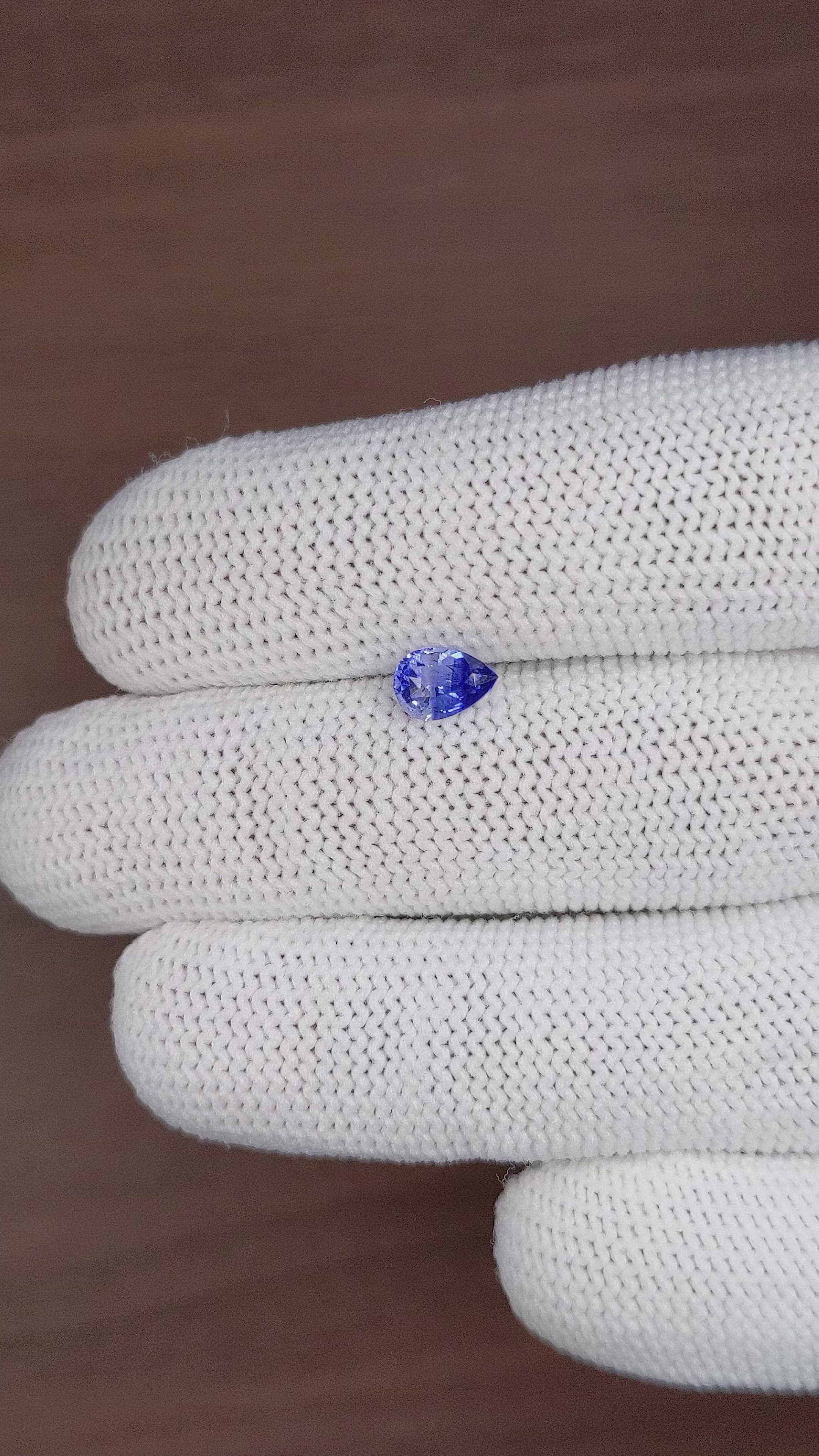 1.00 Ct. Blue Sapphire from Madagascar Size Video