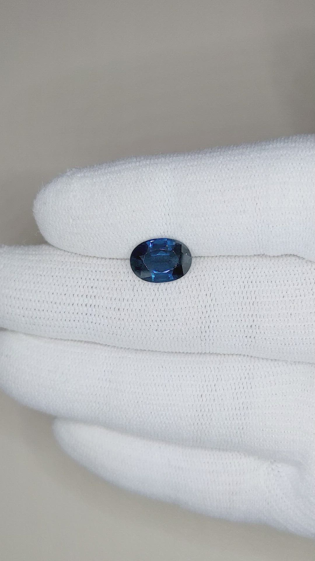 3.04 Ct. Blue Sapphire from Thailand Size Video