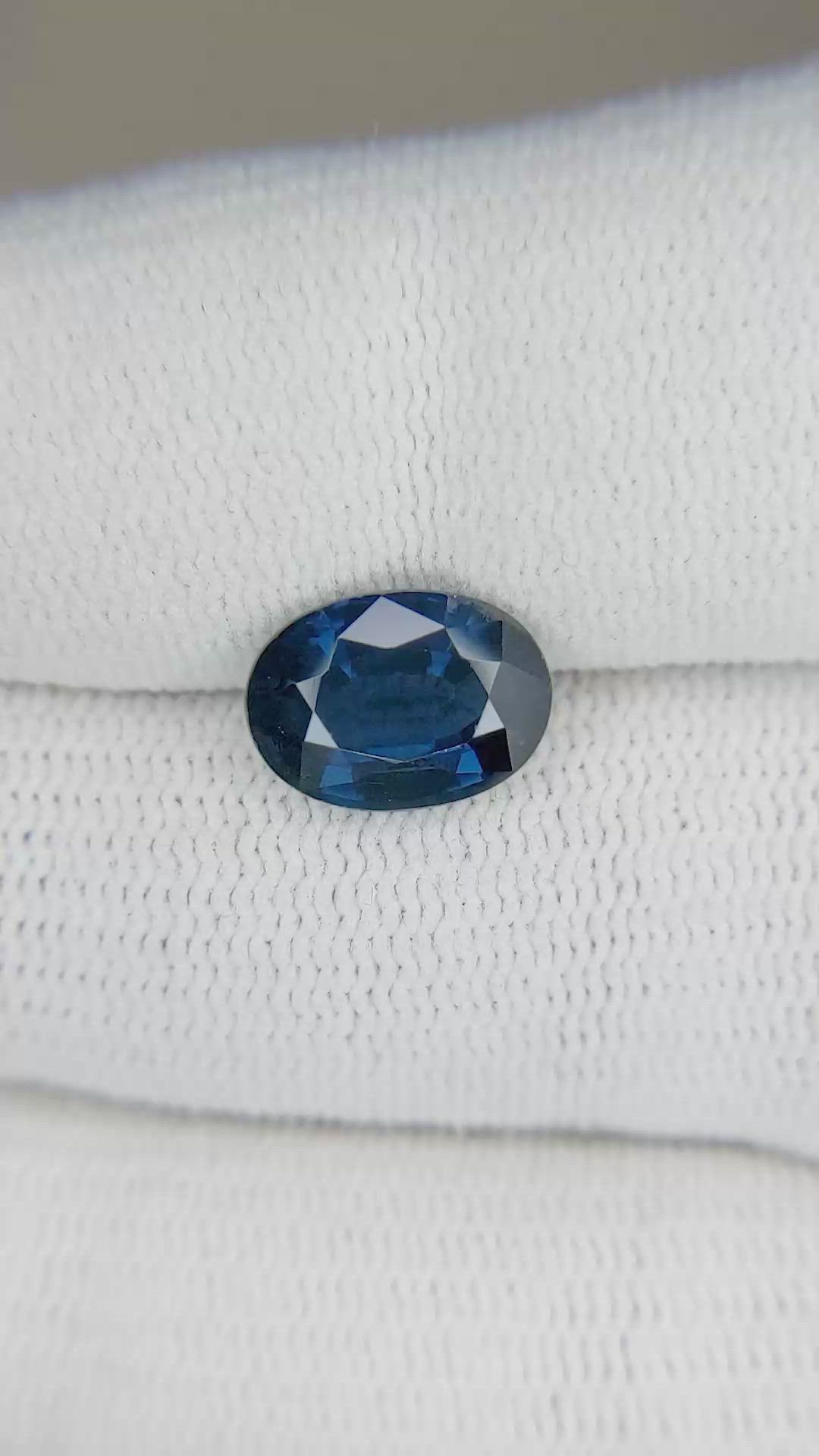 3.04 Ct. Blue Sapphire from Thailand Size Video