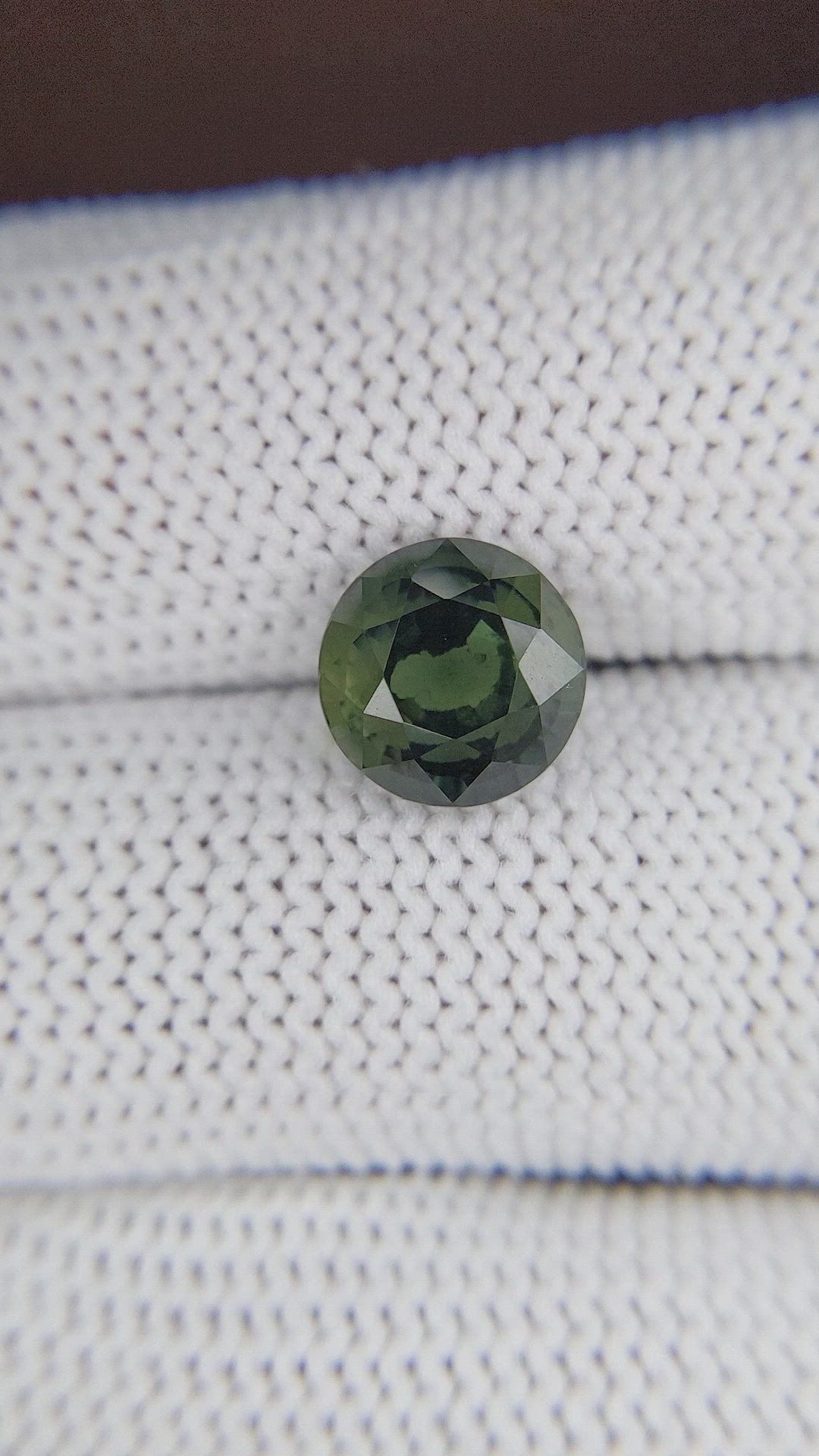 4.09 Ct. Green Sapphire from Tanzania Size Video