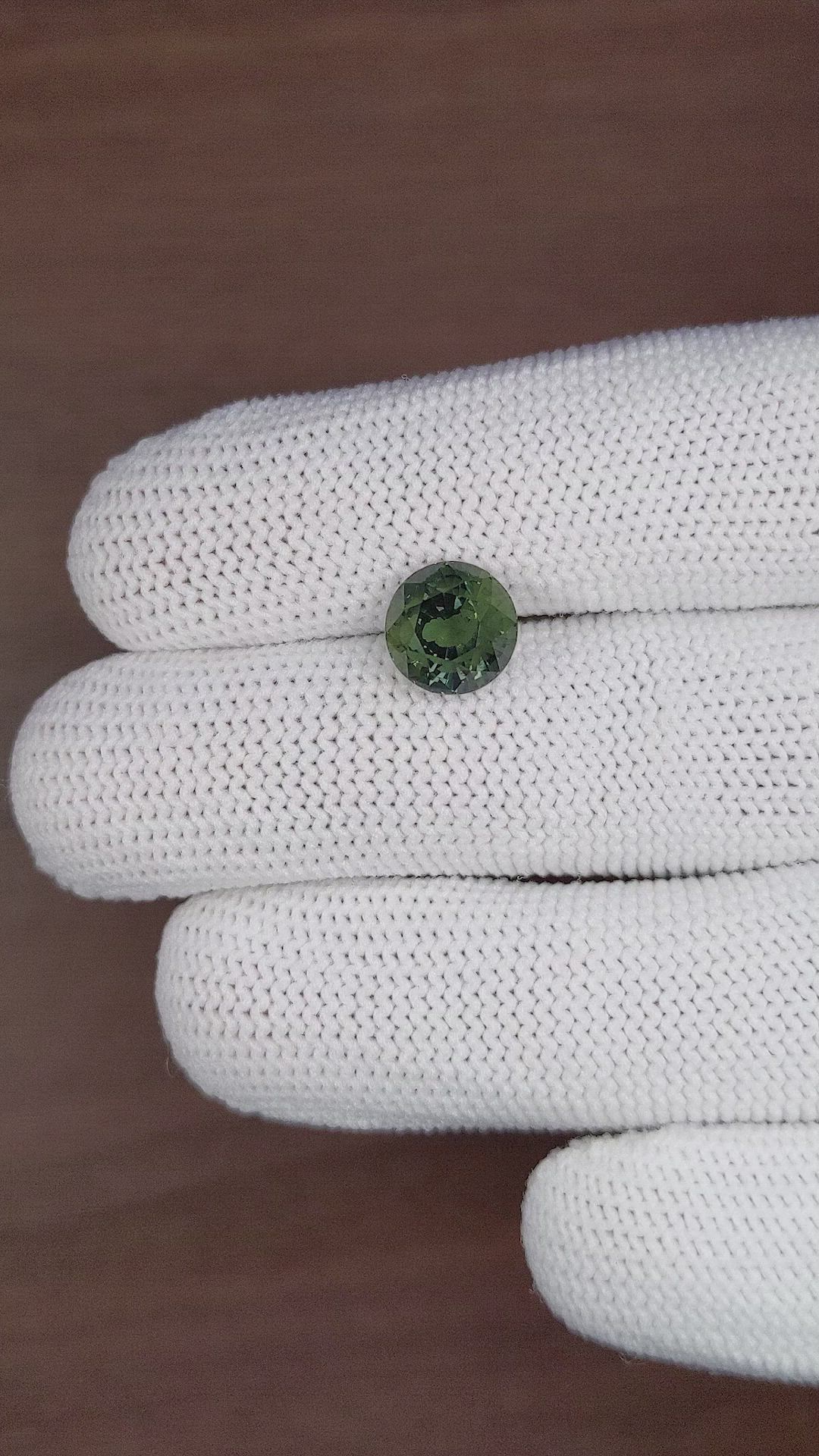 4.09 Ct. Green Sapphire from Tanzania Size Video