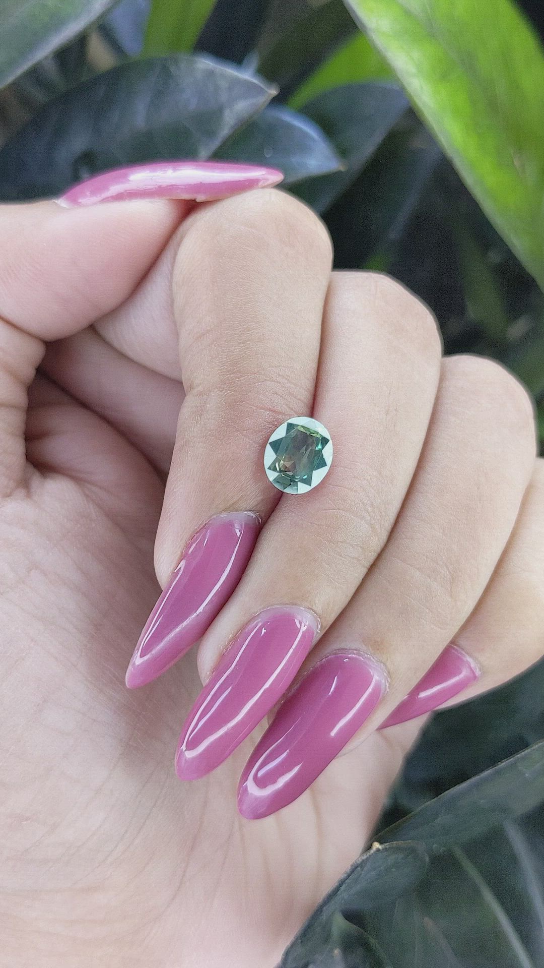 2.16 Ct. Bi Color / Parti Sapphire from Tanzania Size Video