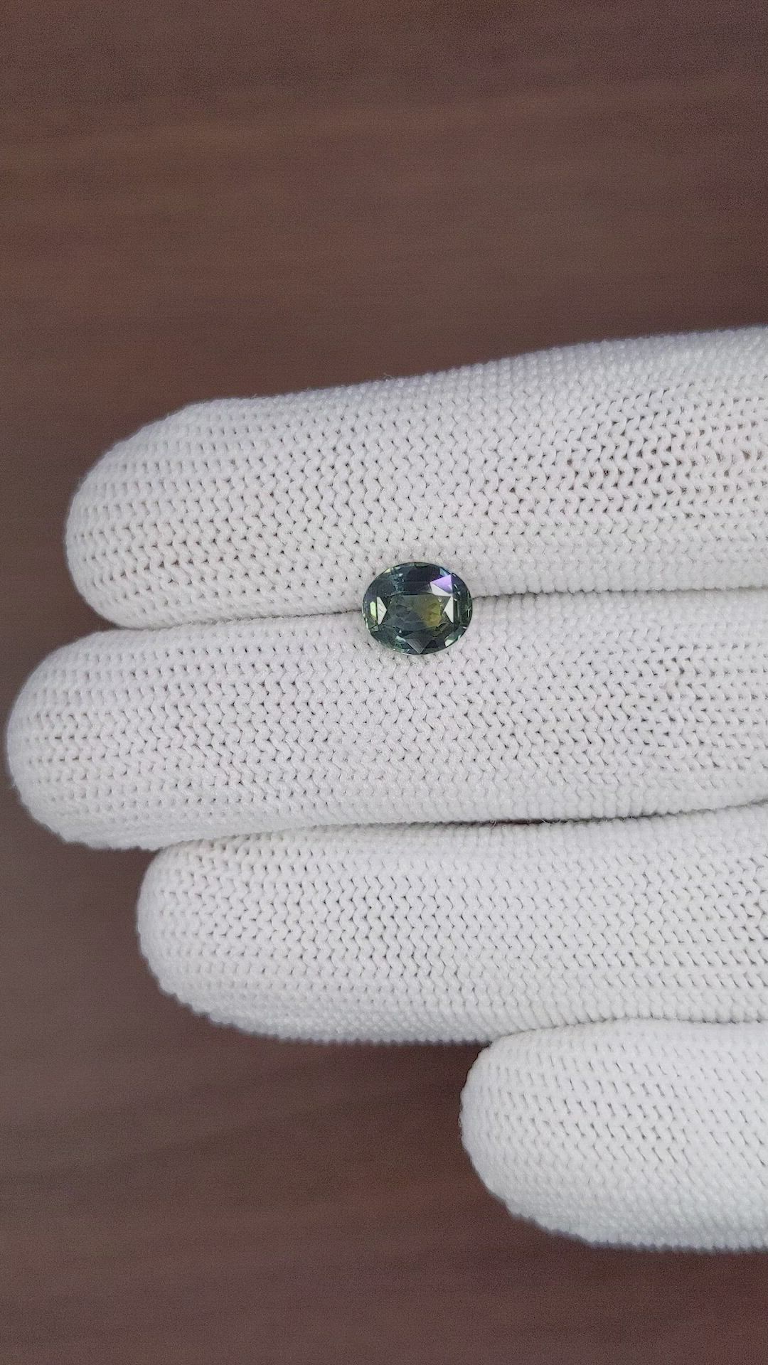 2.16 Ct. Bi Color / Parti Sapphire from Tanzania Size Video