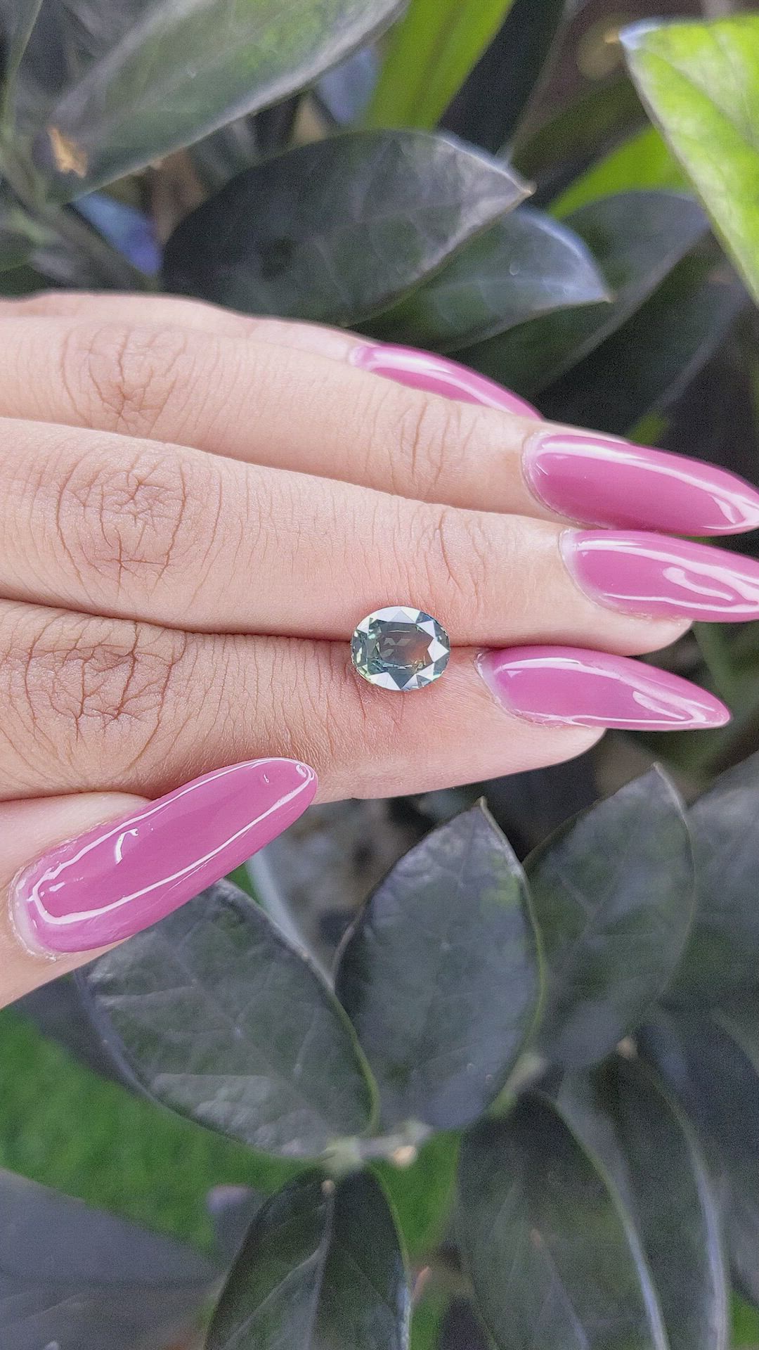 2.16 Ct. Bi Color / Parti Sapphire from Tanzania Size Video
