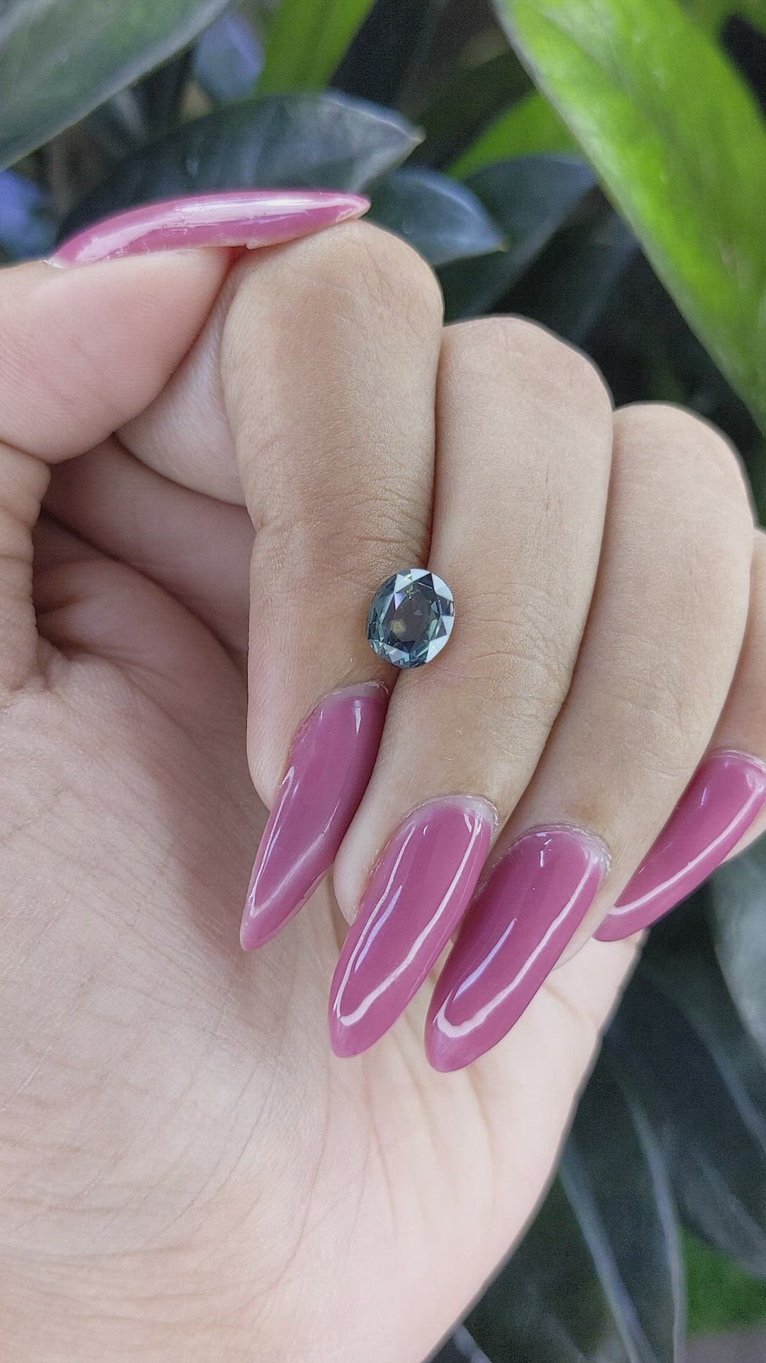 1.94 Ct. Bi Color Sapphire from Tanzania Size Video