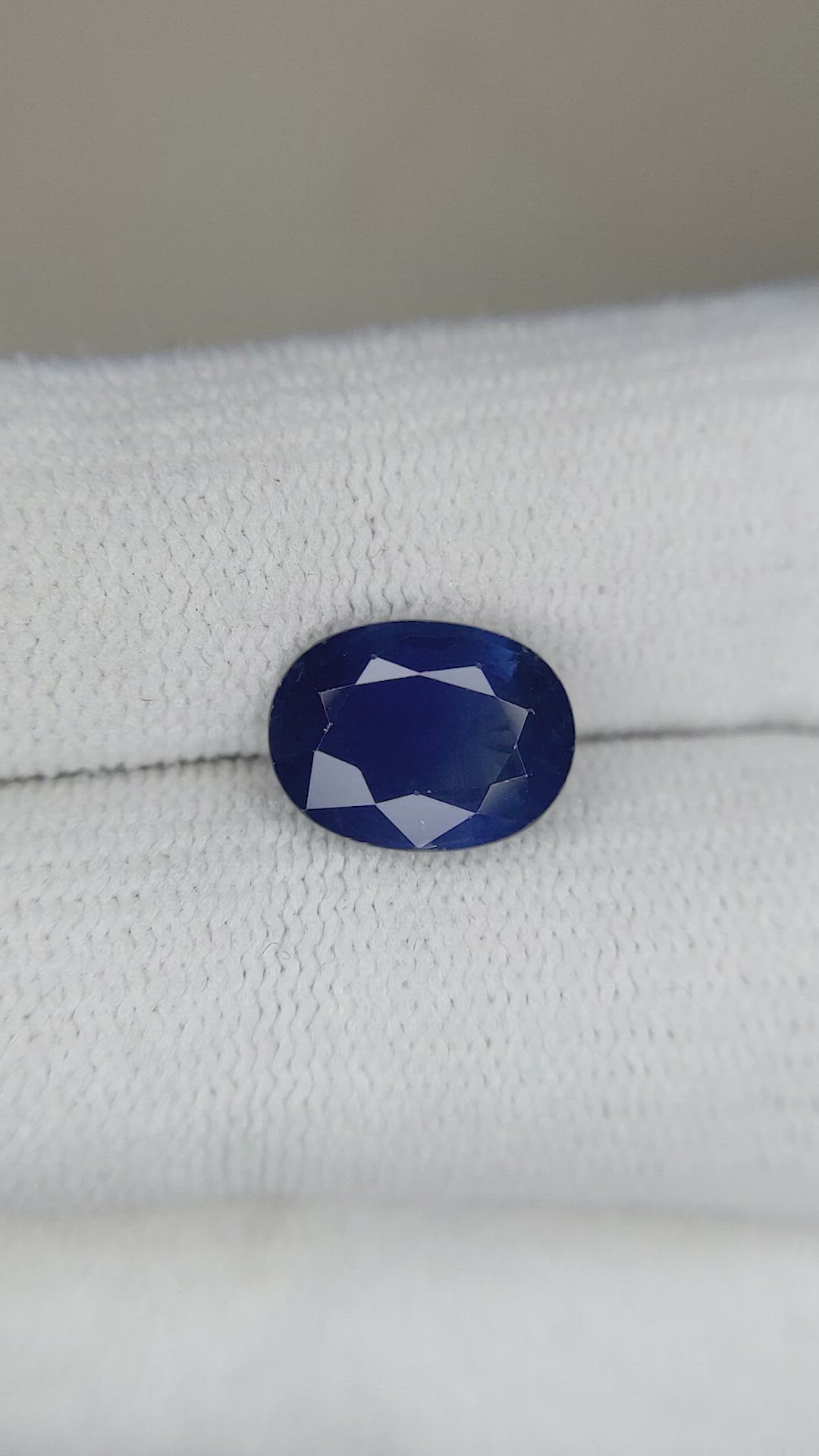 3.03 Ct. Blue Sapphire from Thailand Size Video