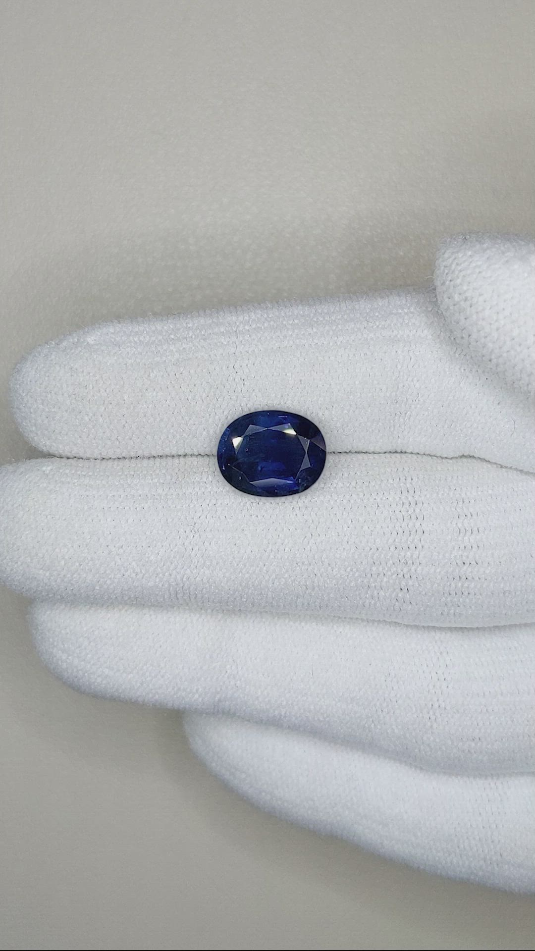 3.79 Ct. Blue Sapphire from Thailand Size Video