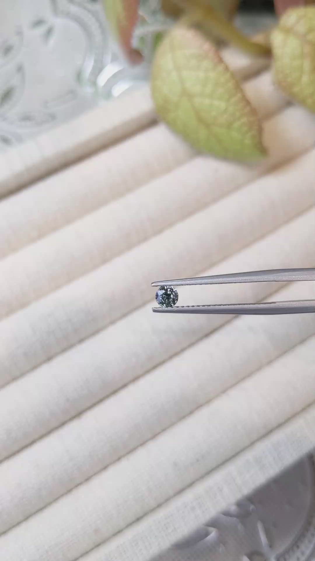 0.29 Ct. Blue Sapphire from Madagascar Size Video