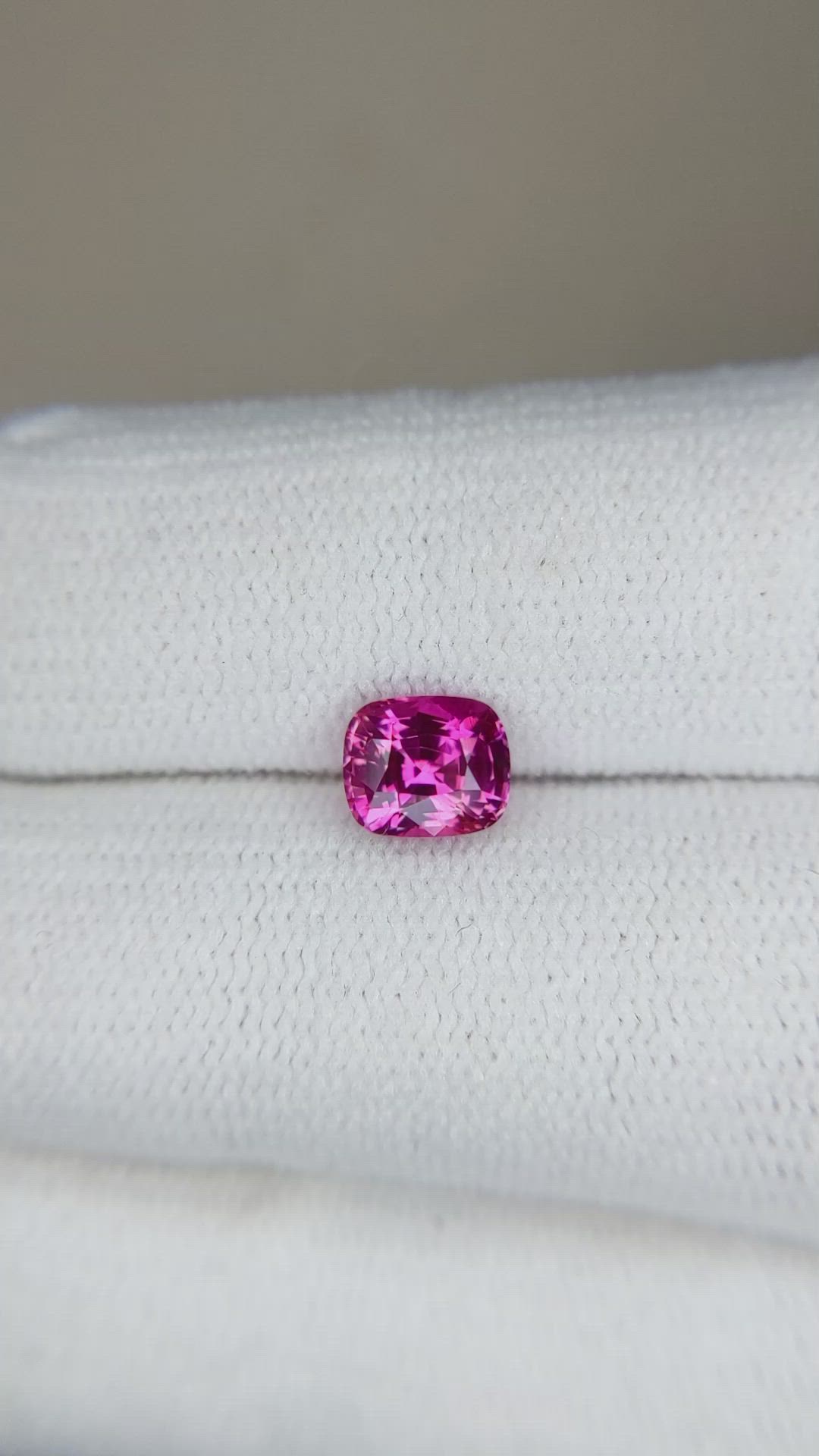 1.13 Ct. Pink Sapphire from Madagascar Size Video