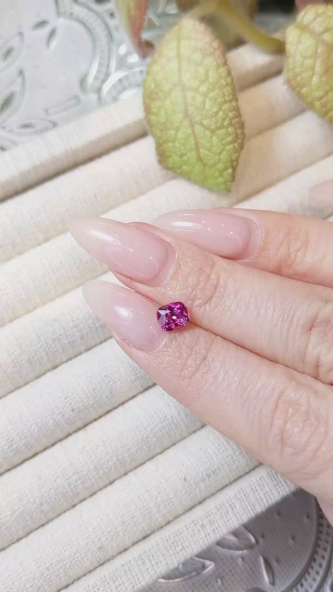 1.13 Ct. Pink Sapphire from Madagascar Size Video