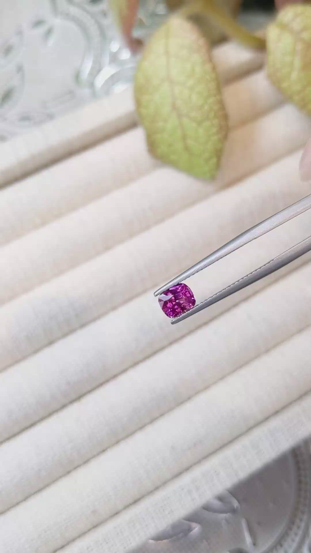 1.13 Ct. Pink Sapphire from Madagascar Size Video