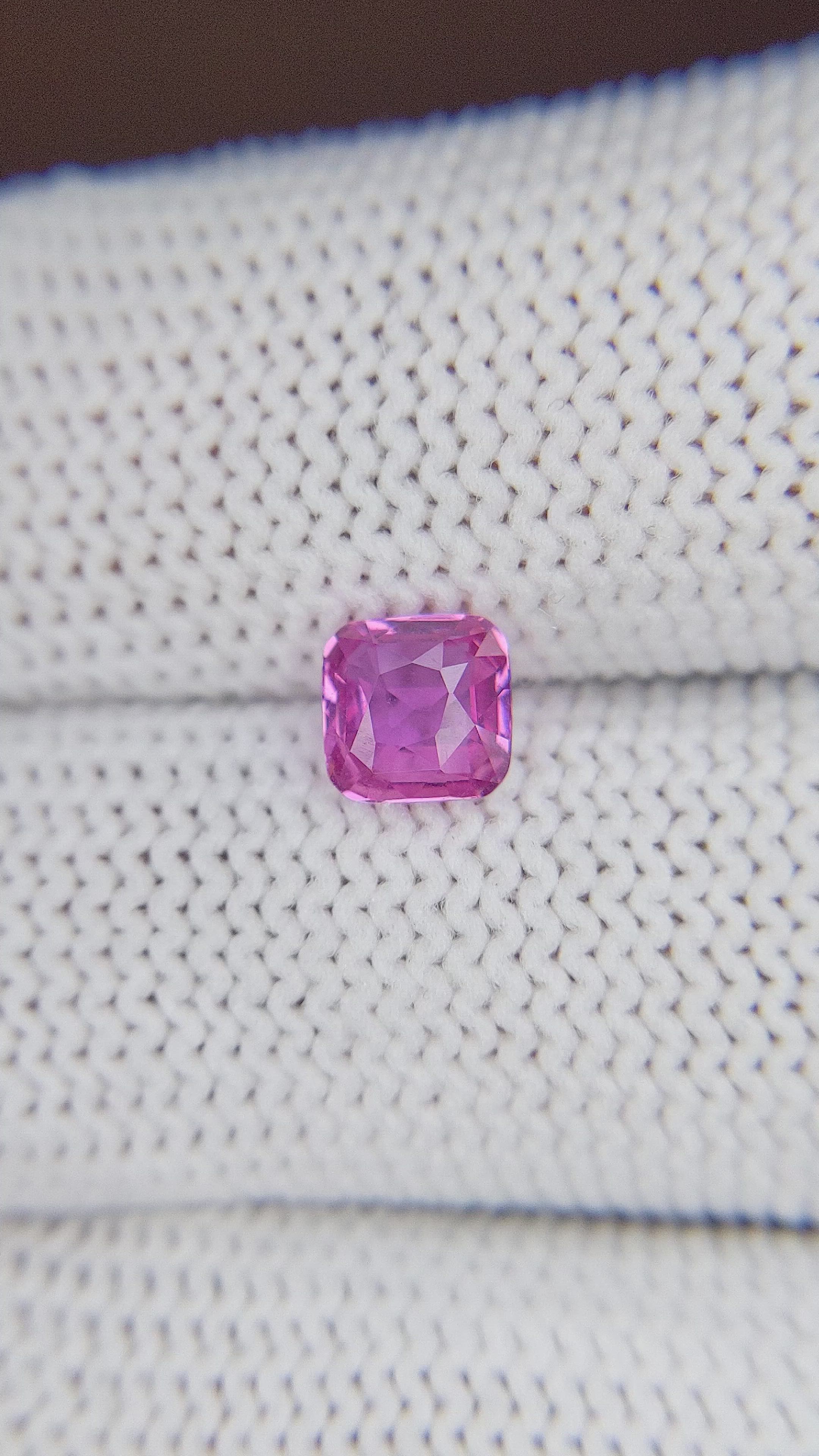 1.04 Ct. Pink Sapphire from Madagascar Size Video