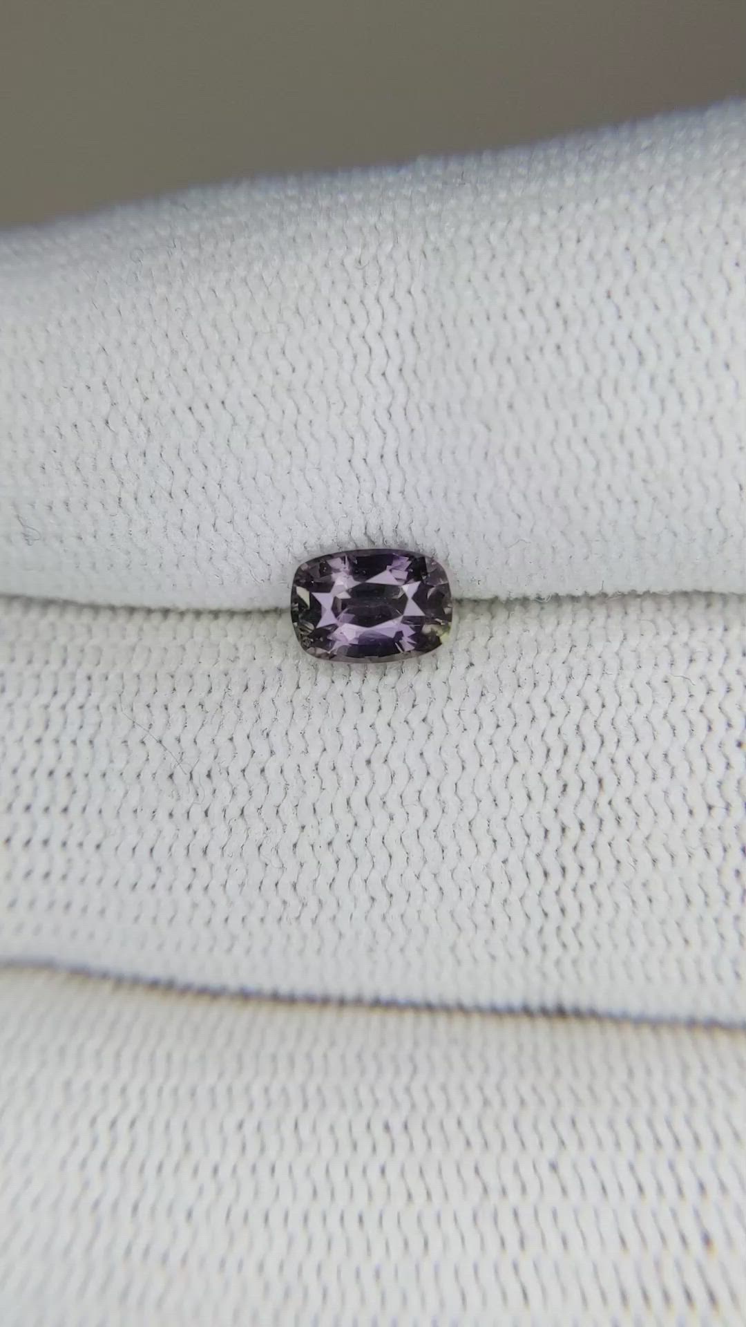 0.92 Ct. Purple Sapphire from Madagascar Size Video