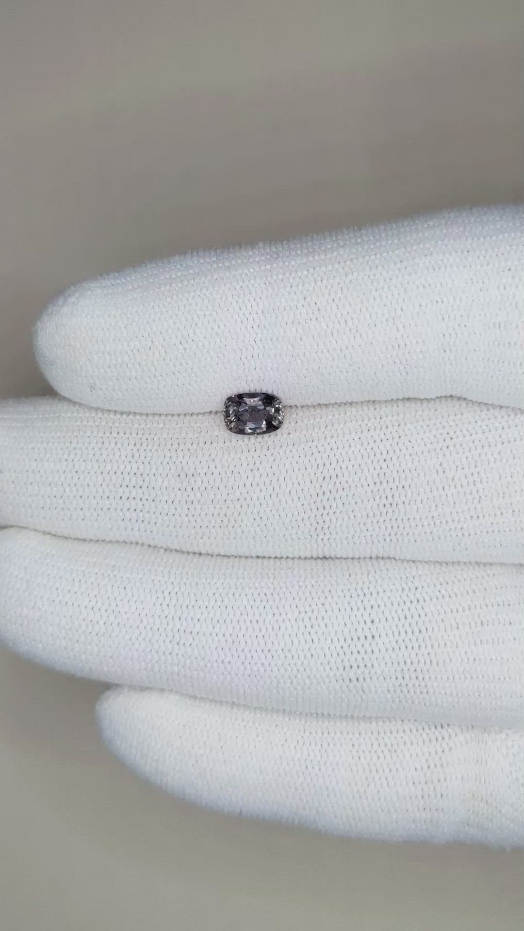 0.92 Ct. Purple Sapphire from Madagascar Size Video