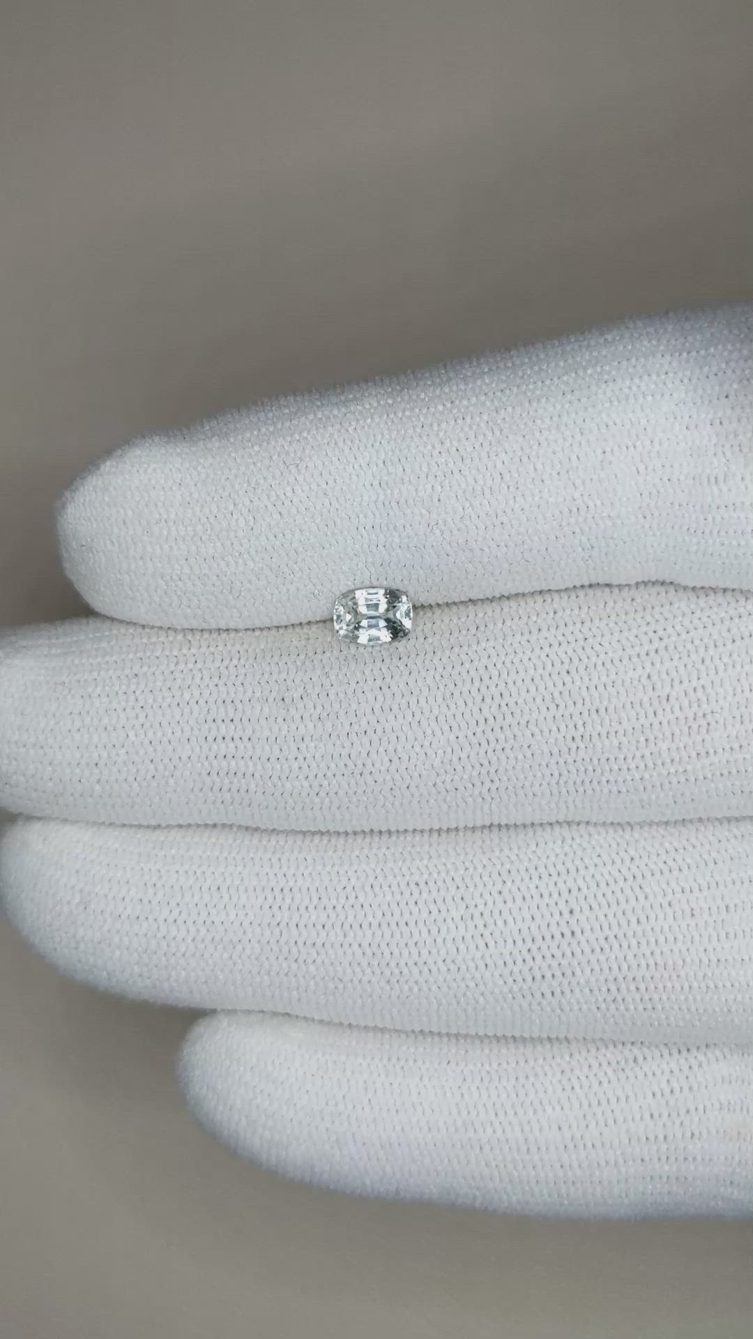 0.71 Ct. Blue Sapphire from Ceylon (Sri Lanka) Size Video