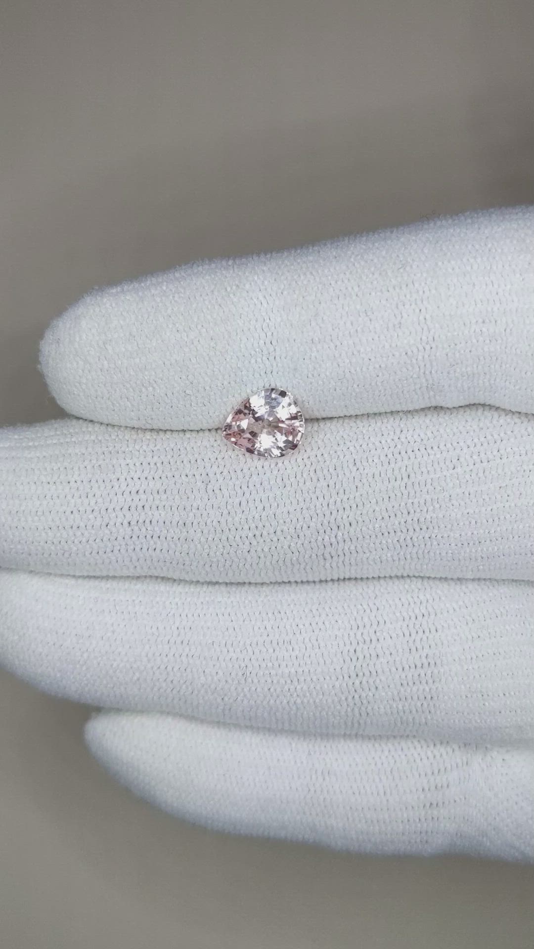 1.88 Ct. Pink Sapphire from Ceylon (Sri Lanka) Size Video