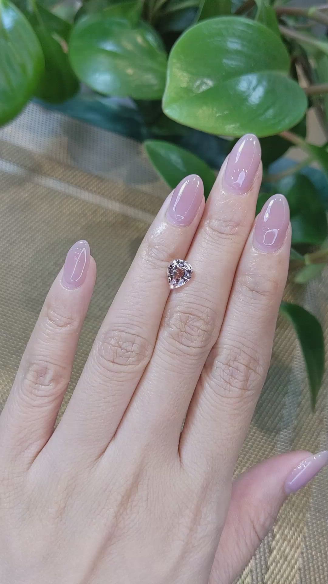 1.88 Ct. Pink Sapphire from Ceylon (Sri Lanka) Size Video