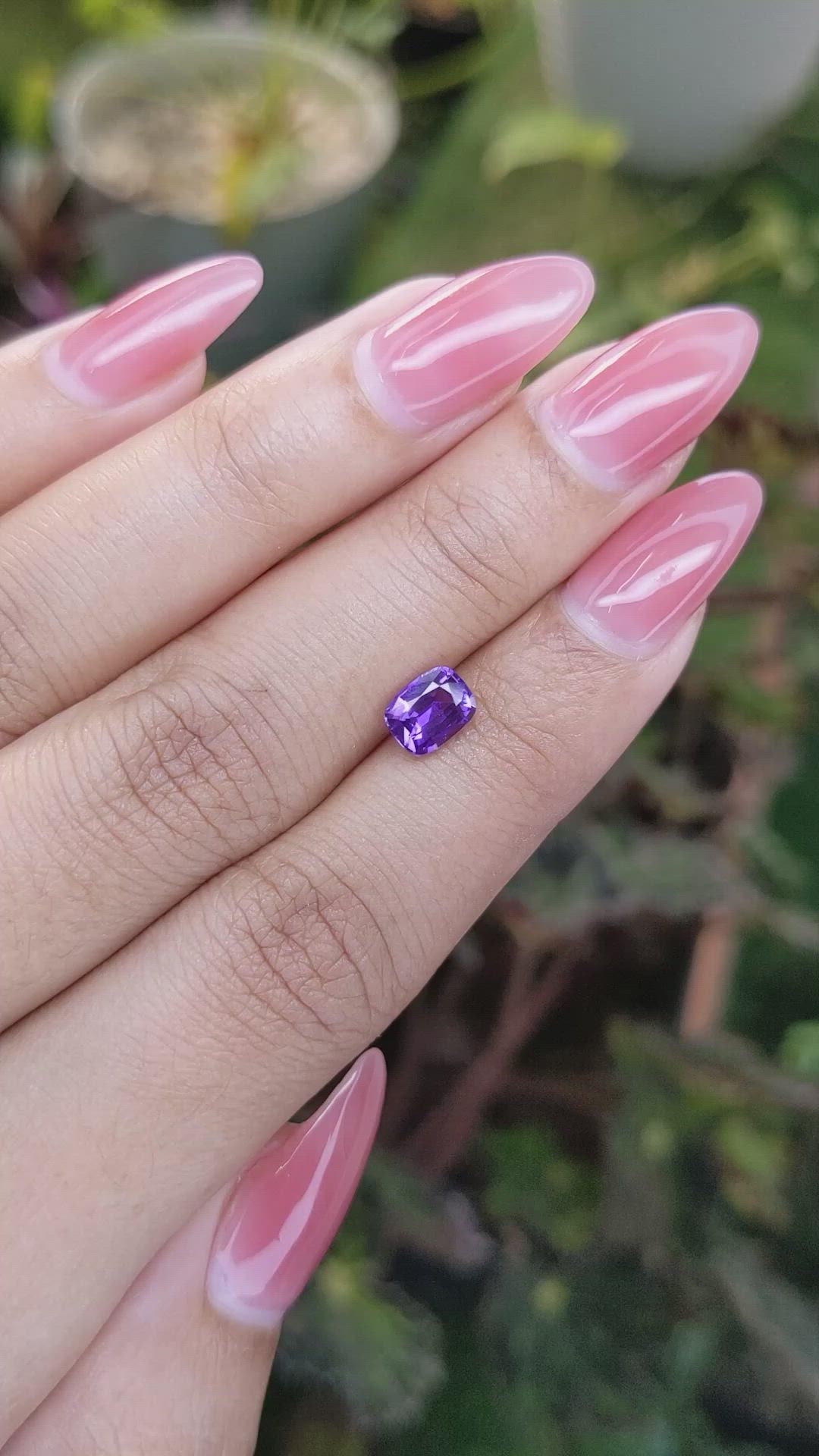 1.06 Ct. Color Change Sapphire from Madagascar Size Video