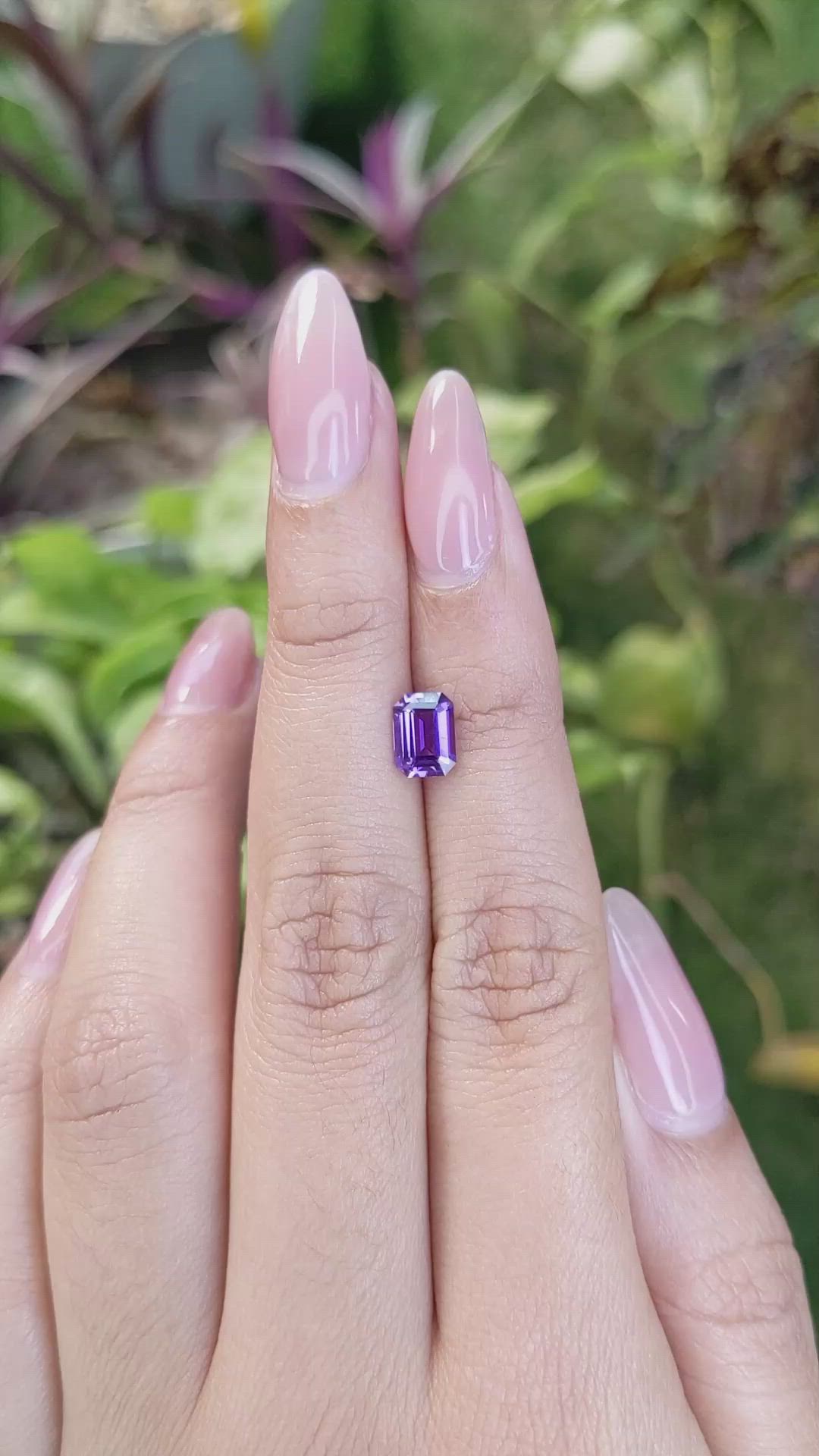 1.25 Ct. Color Change Sapphire from Madagascar Size Video