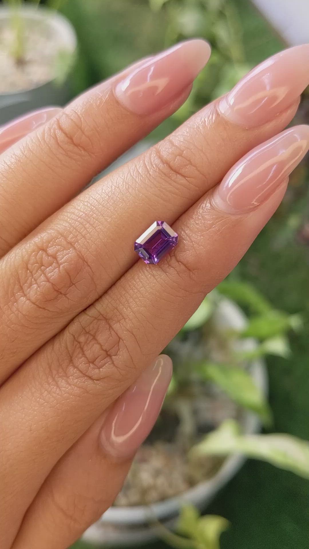 1.25 Ct. Color Change Sapphire from Madagascar Size Video