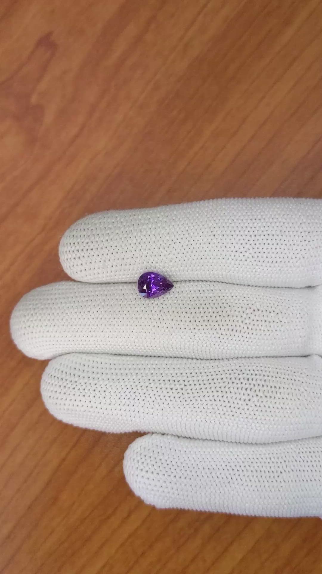 1.61 Ct. Color Change Sapphire from Madagascar Size Video