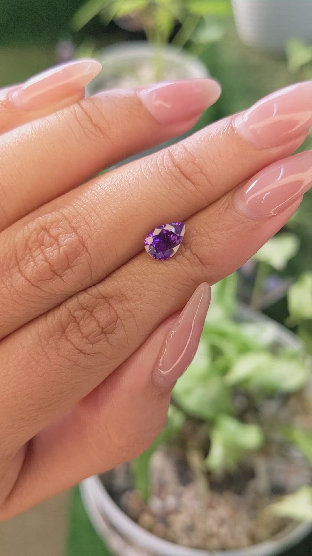 1.61 Ct. Color Change Sapphire from Madagascar Size Video